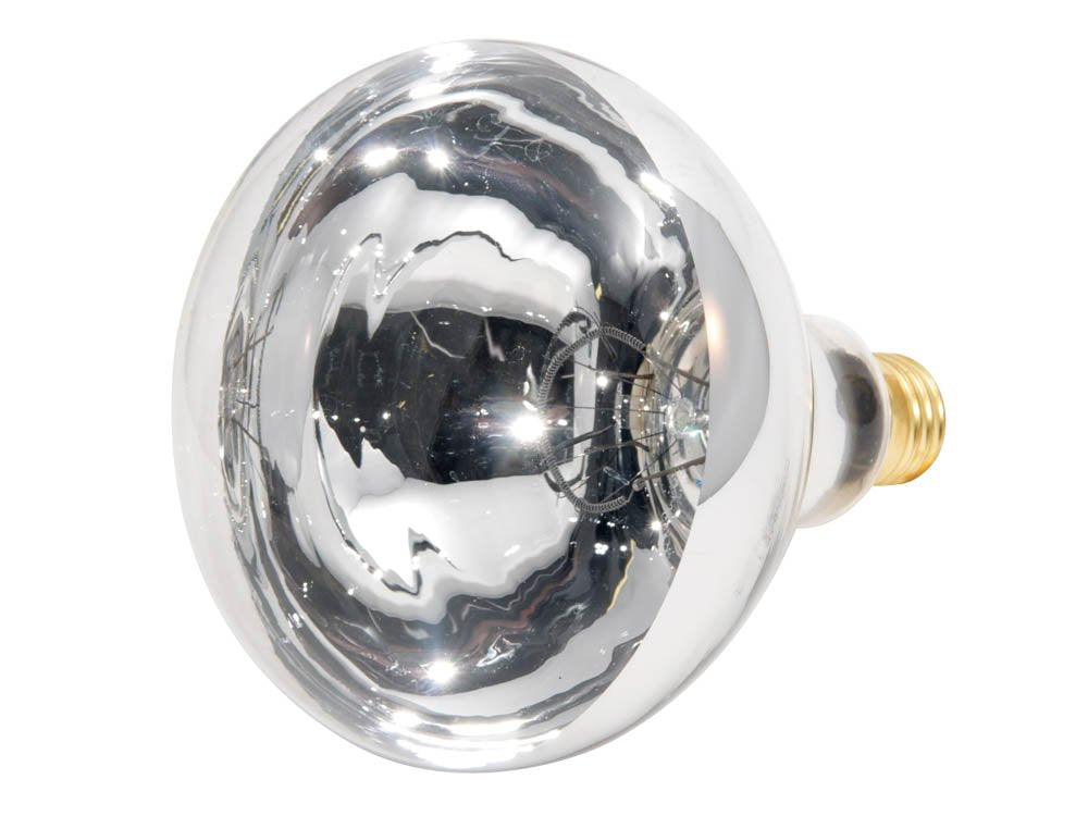 Westinghouse 375W 120V Br40 Clear Heat Lamp Reflector, E26 Base