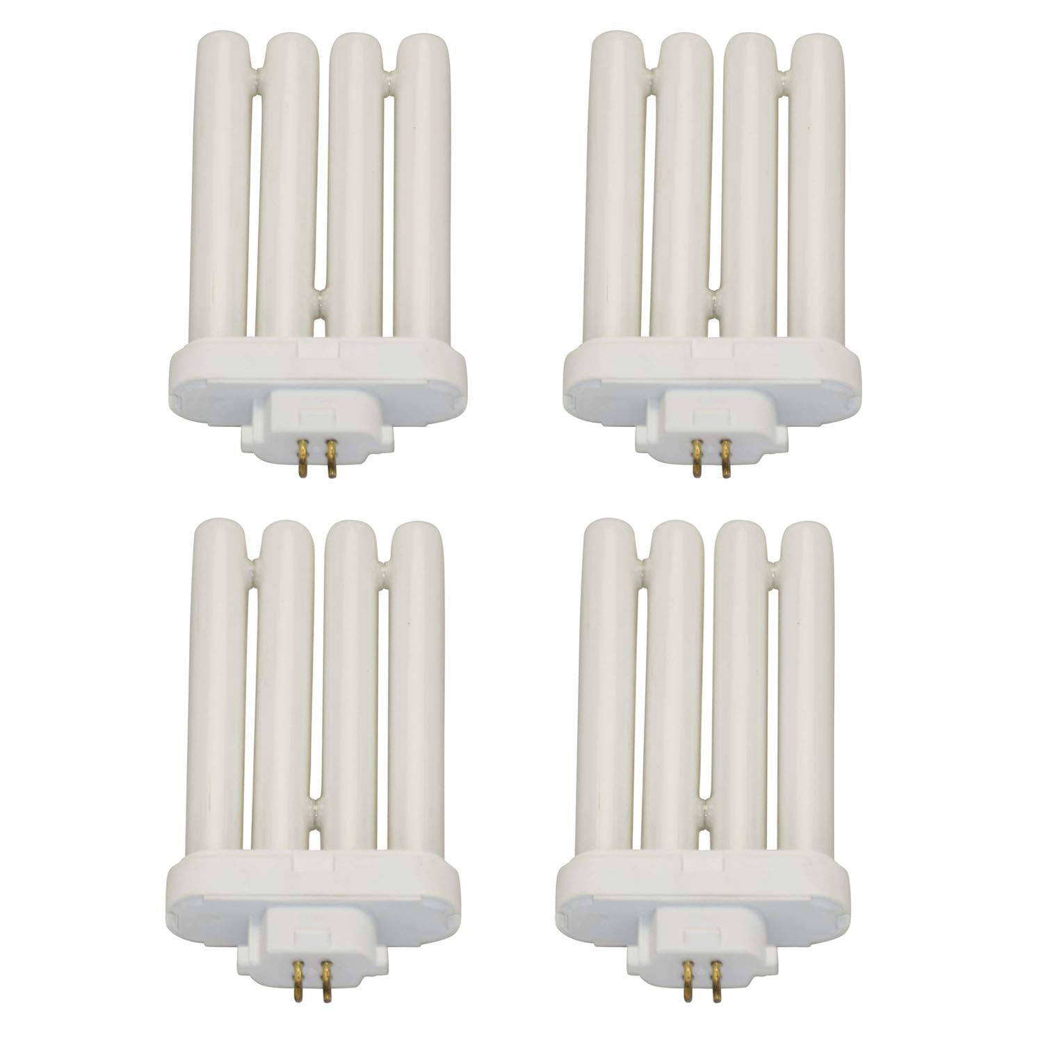 Lumenivo FML Lamp 27W 4100K Fluorescent Bulb Replacement - 4 Pack - Cool White - 4 Pin Model