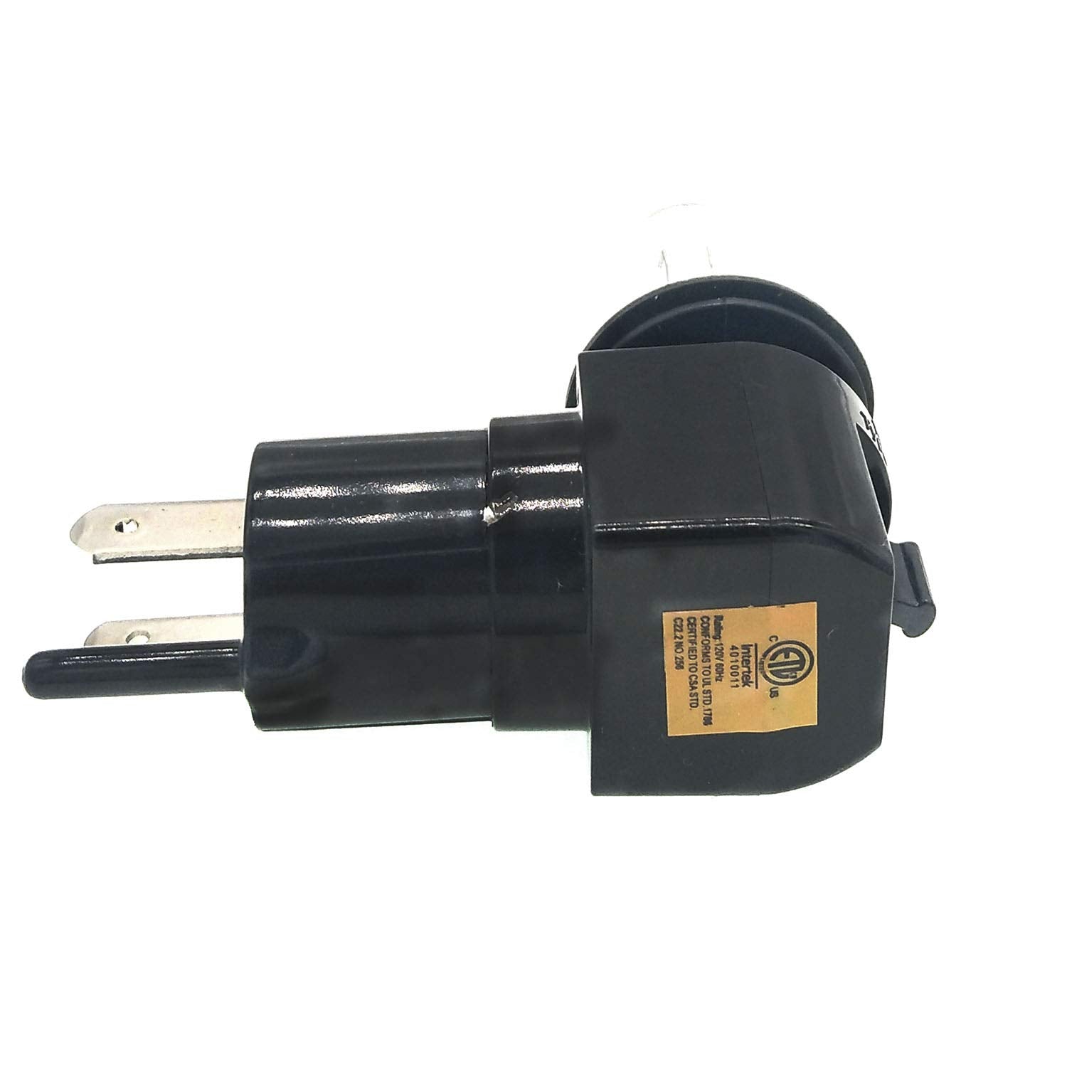 Twdrtdd Plug In Night Light, Adjustable E12 Base Socket With On/Off Switch For Making Decorative Night Lights (Black,1-Pack)