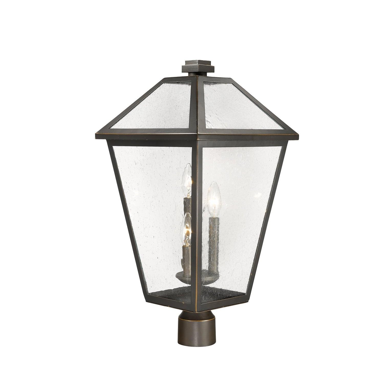 Z-Lite 3 Light Outdoor Post Mount Fixture, Stainless Steel, Seedy, 23.75x12.25x12.25, Model 579PHXLR-ORB
