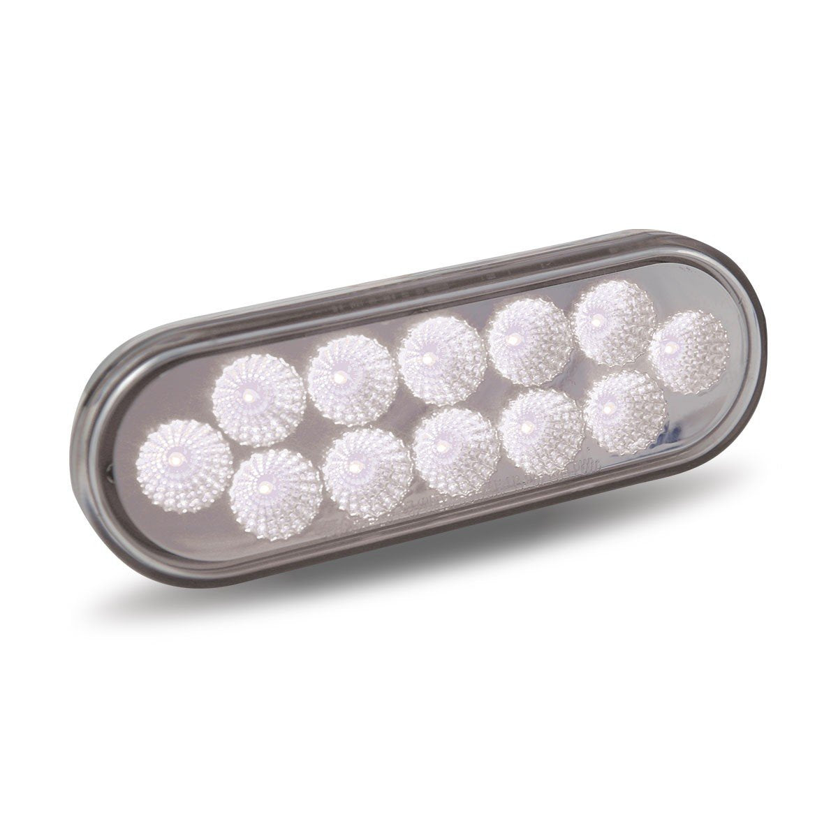 Dual Function Oval Red Stop, Turn & Tail And White Back-Up Led Light