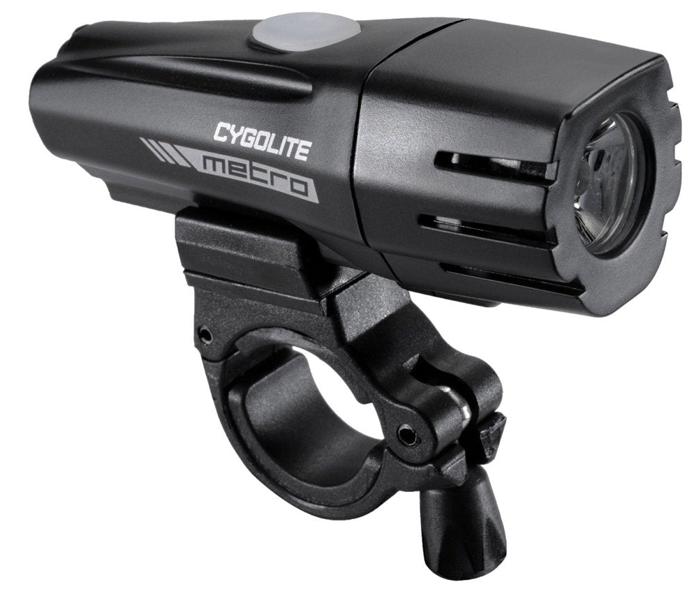 Cygolite Metro 360 Lumen Bike Light, USB Rechargeable, Secure Hard Mount, Night & Daytime Modes, Compact, Durable, IP67 Waterpro