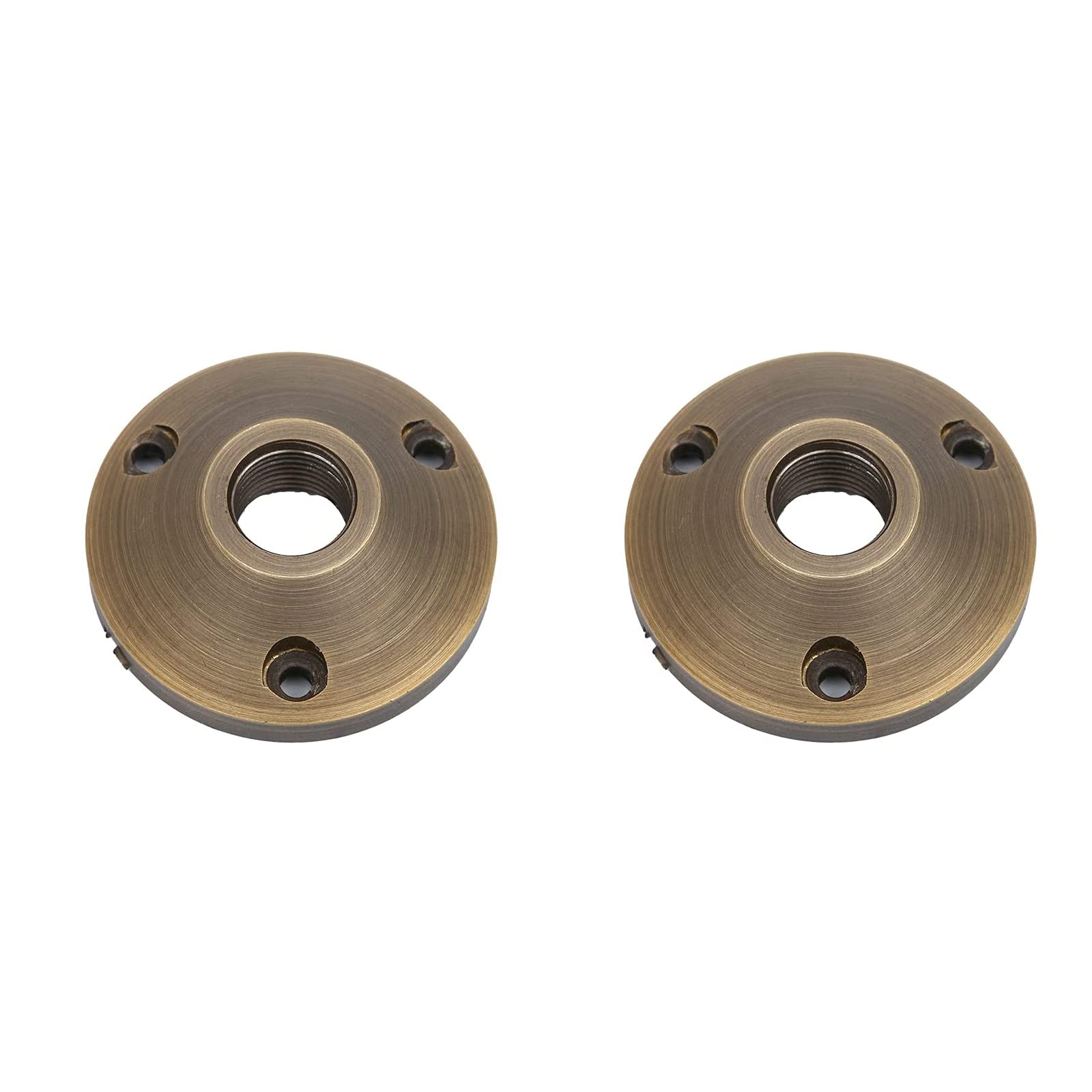 Makergroup Landscape Lighting Mounting Base, Brass, Antique Bronze, 2pcs, Model 604787317476