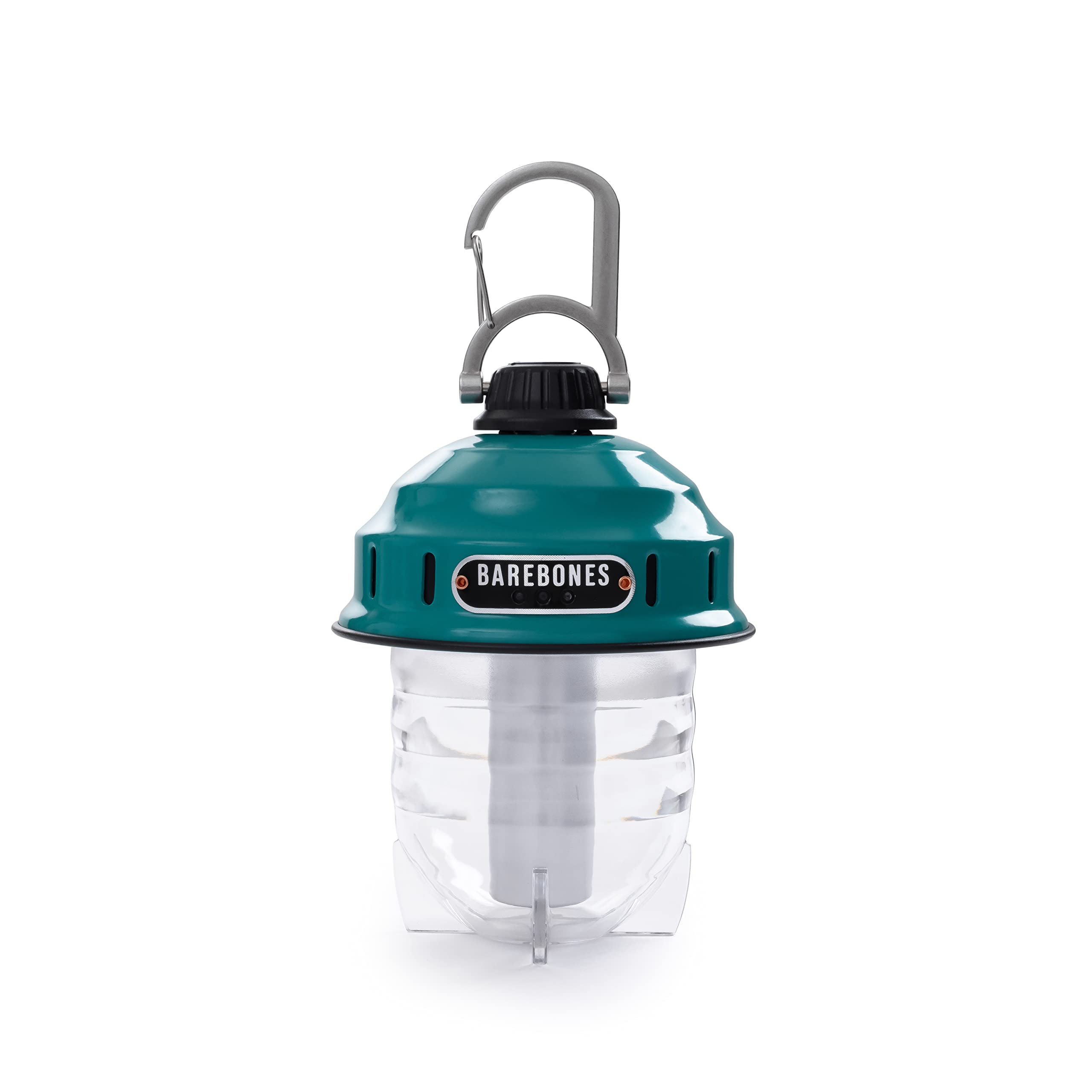 Barebones Beacon Hanging Light ·Rechargeable LED Lantern, Weatherproof, 6inx3in, Teal, Model LIV-236-DE