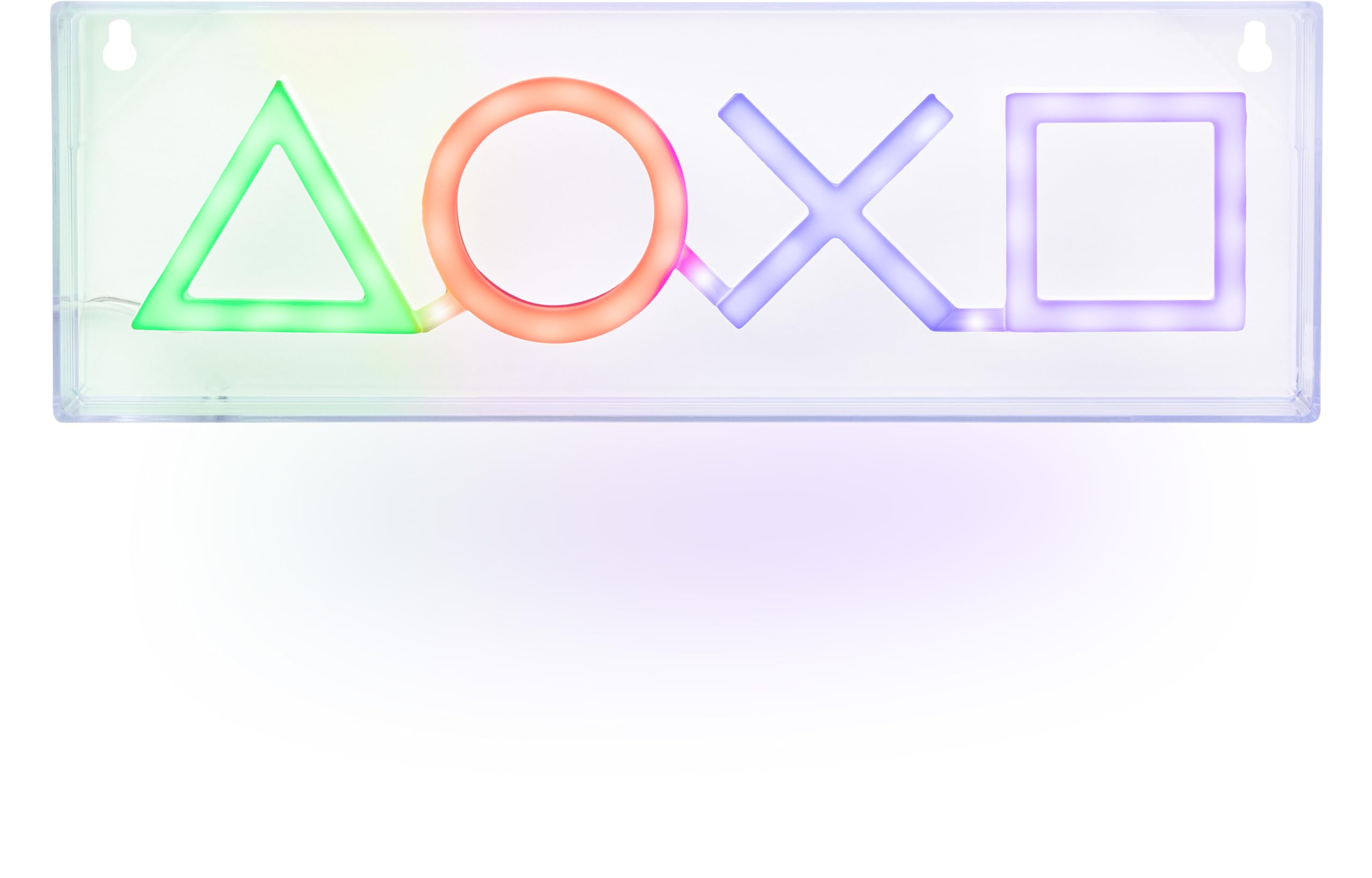 Paladone PlayStation LED Neon Light - Free Standing or Wall Mountable - Game Room Accessories & Decor for Gamers
