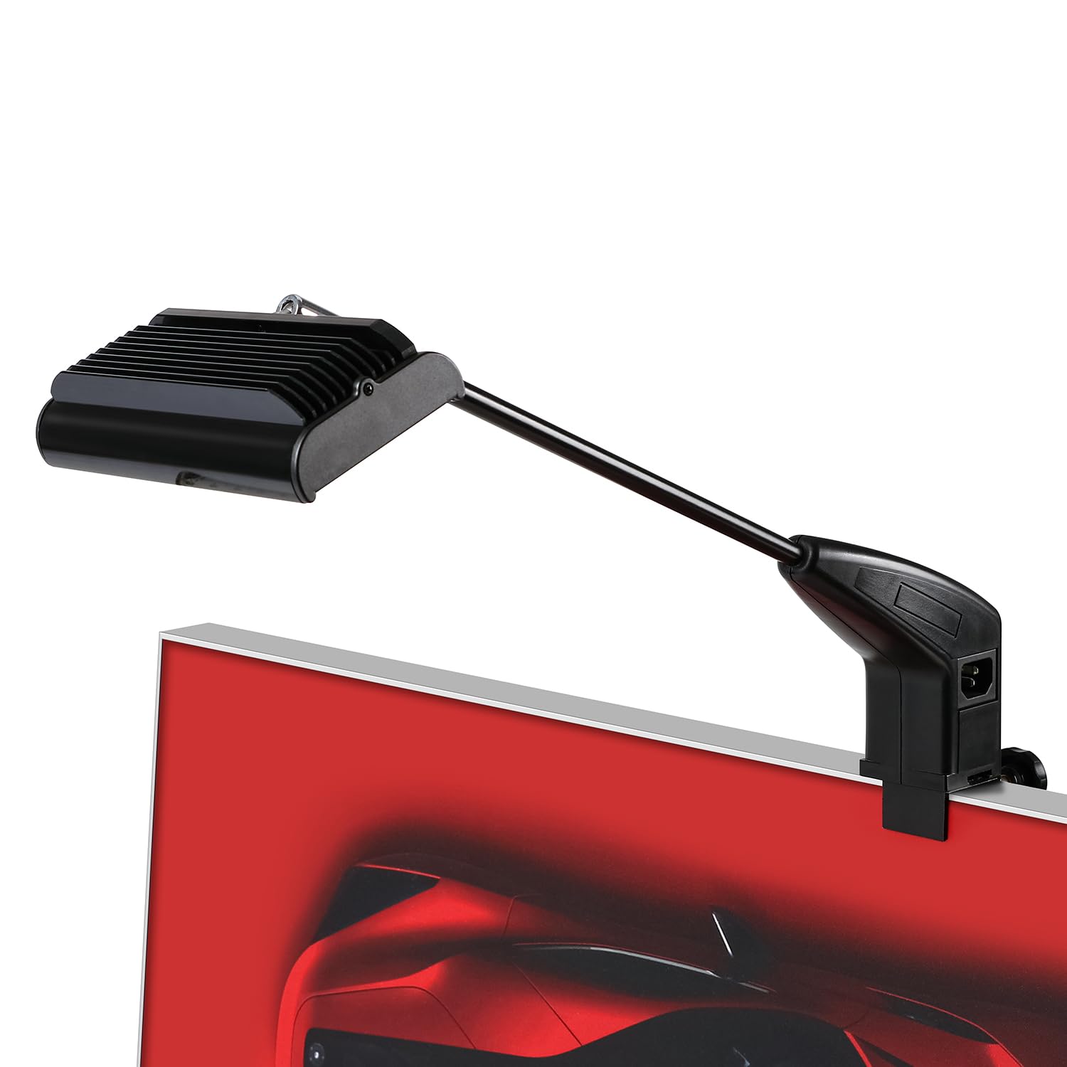 SUNLITOPTO Trade Show Lights, LED Arm Lighting, Connectable, Standard Size, Black, Model 20540421BK (2pcs)