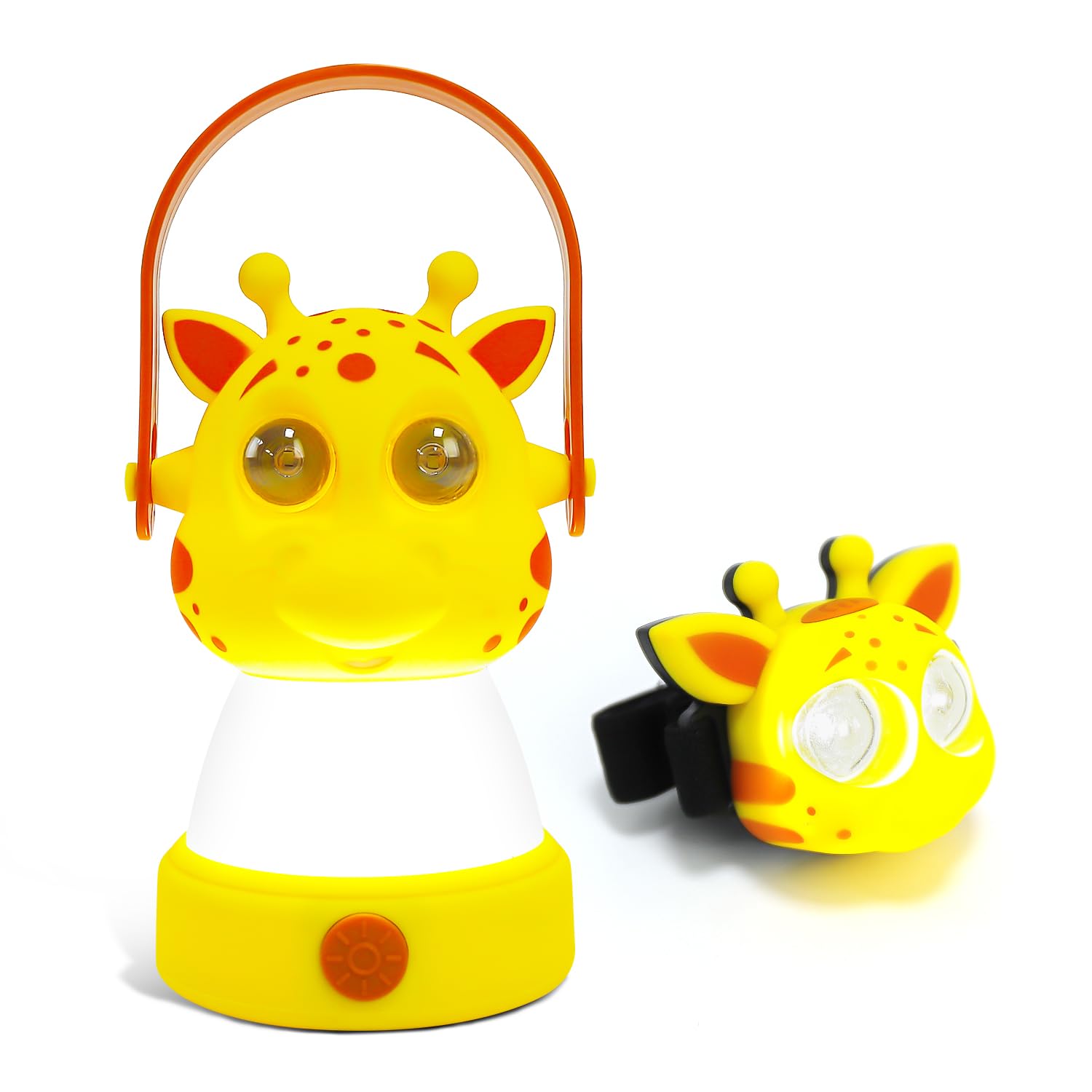Lets Explore LED Camping Lantern & Headlamp, Battery Powered Night Light, Gift for Birthday, Lightweight Tent Lamp for Children