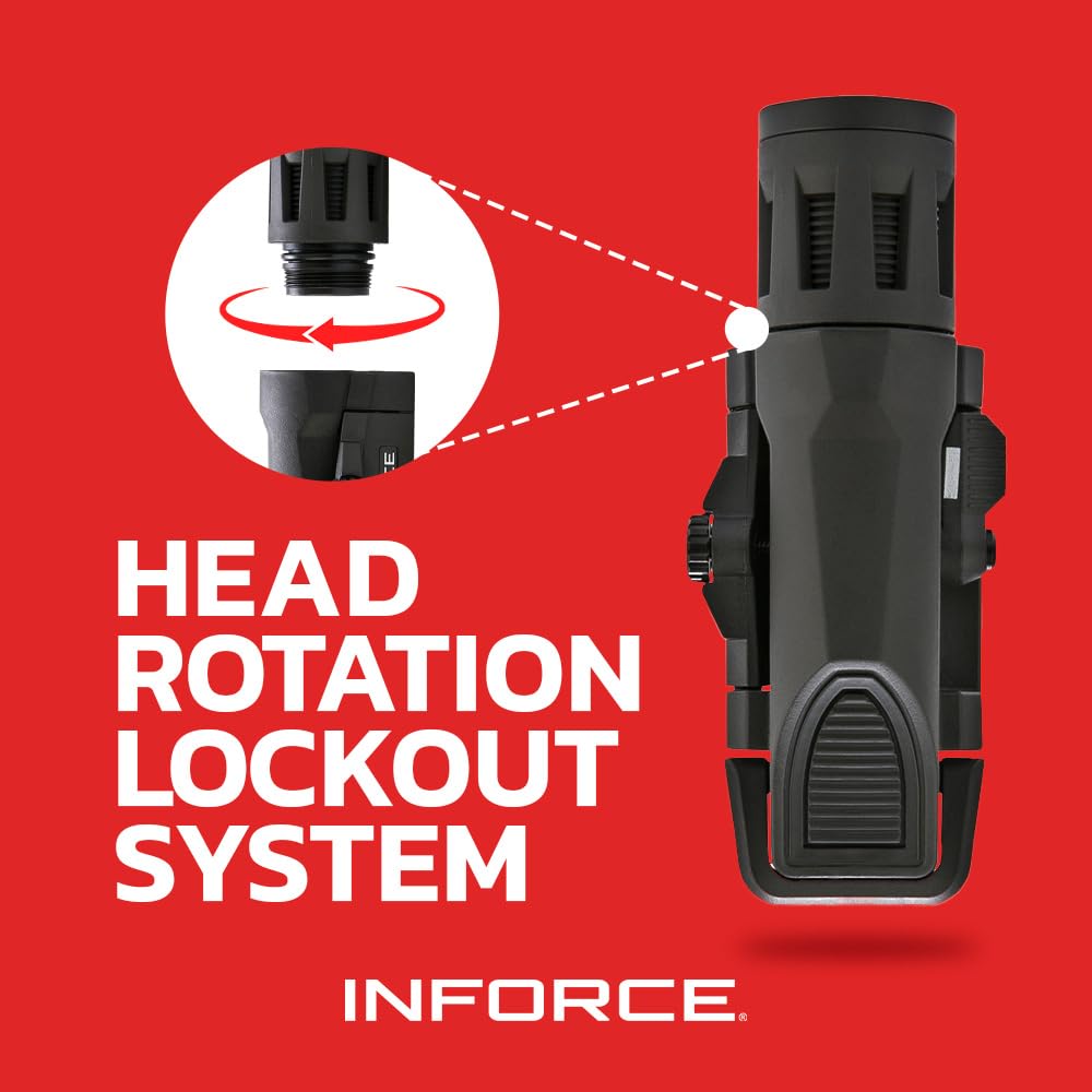 Inforce WML 400 Lumens Gen 2 Weaponlight White Light with IR (Black)