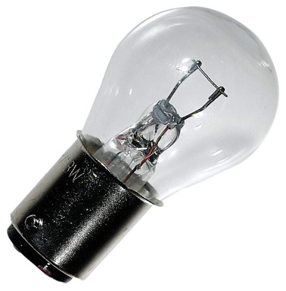 Ancor 521142 Marine Grade Electrical Light Bulb (Double Contact Bayonet Base, 12-Volt, 18.4-Watt, 1.44-Amp, Clear, 2-Pack)