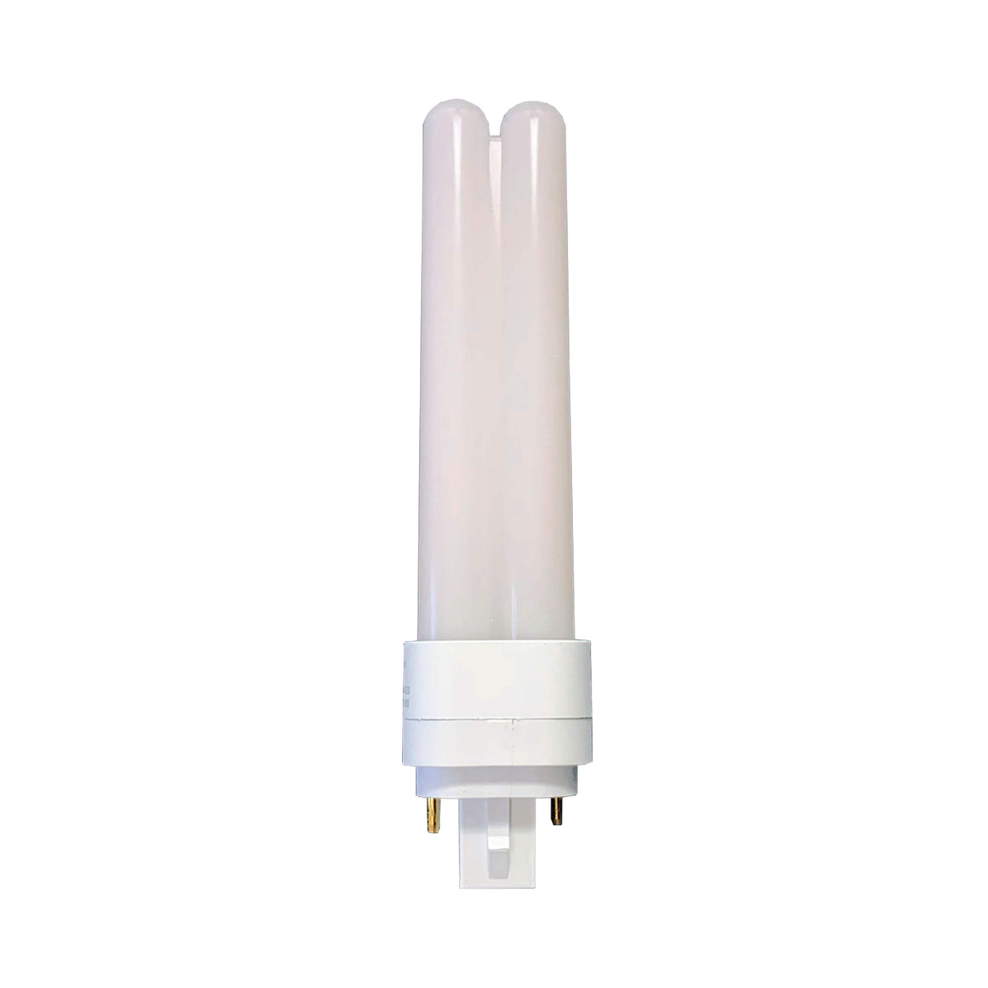 Tcp Lpl218B2535K 8W 1025Lm 3500K Ballast Bypass Double Tube Led Retrofit Light Bulb, Replaces 13-26W Cfl 2 Or 4 Pin G24D / G24Q 