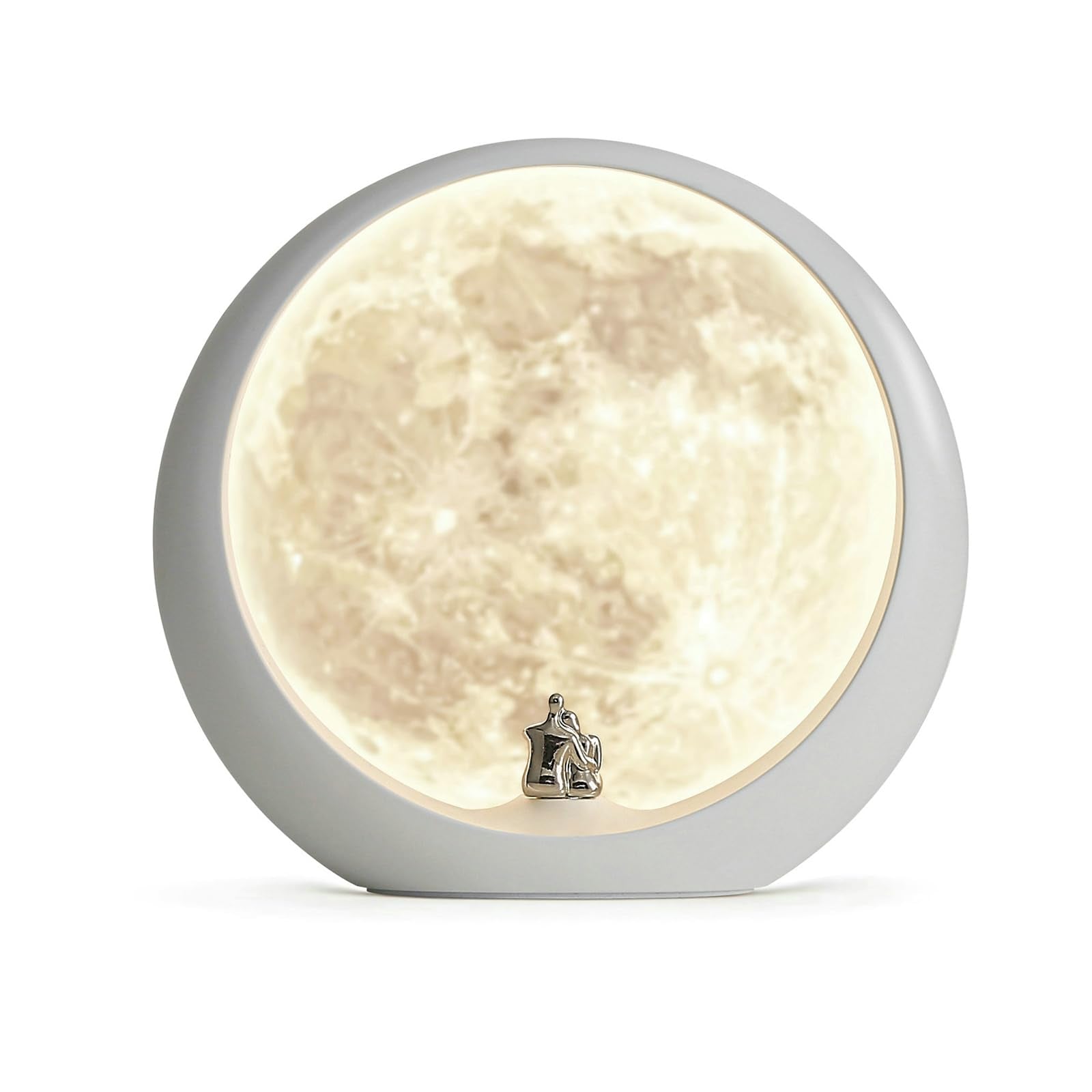 Mamre Super Moon Night Light - Dimmable Table Lamp For Home Decor And Unique Gift For Anniversaries, Weddings, Valentine'S Day, And Christmas