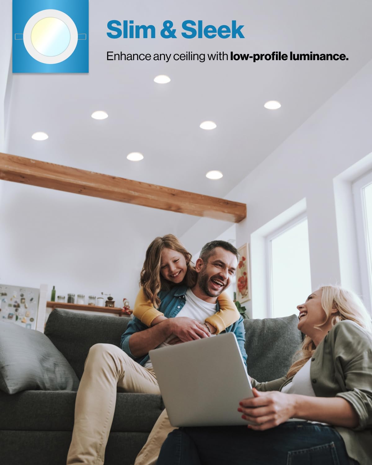 Sunco 96 Pack 6 Inch Led Recessed Light, Canless Ceiling Lights Slim With Junction Box, 850 Lm, 14W (100W Equivalent), Selectabl