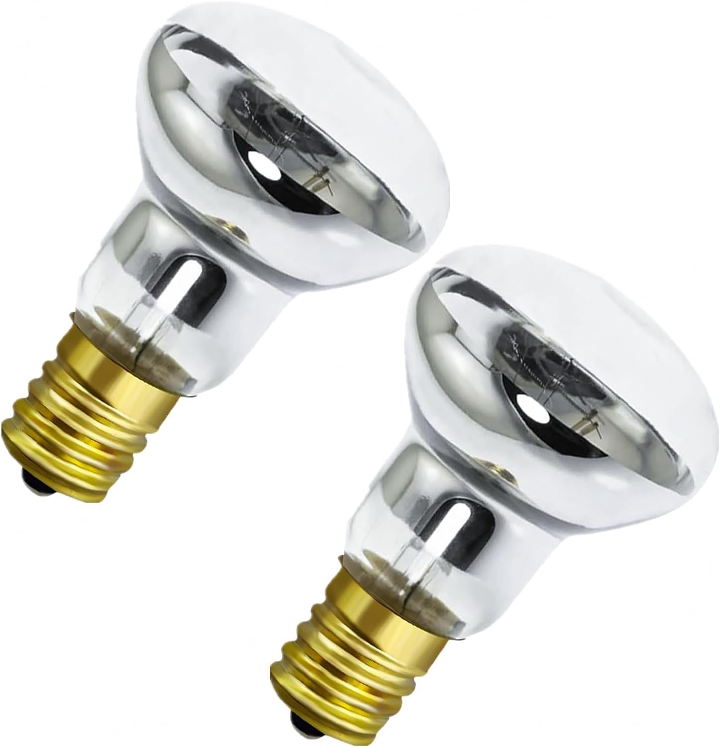 Lava Lamp Bulb 30W, R39 E17 120V Soft Warm White Original Bulbs For Lava And Glitter Lamps, Clear Glass (2Pack)