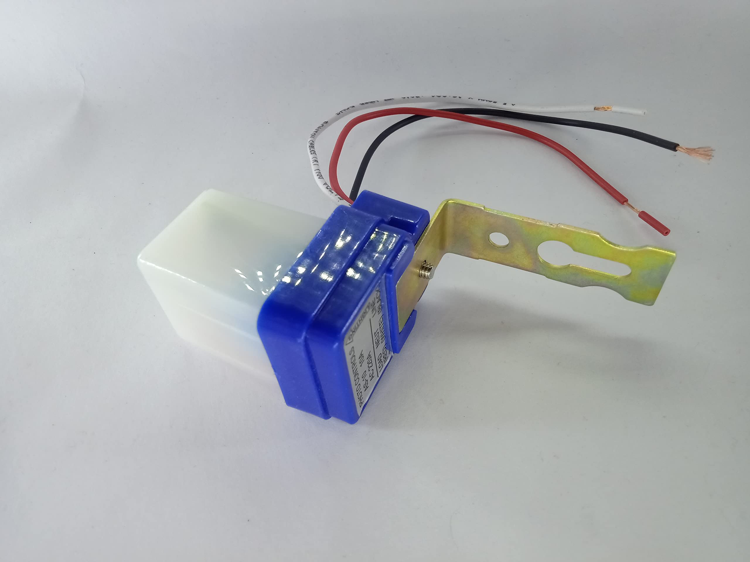 LAMPION ELECTRONICS 220 Volt Auto Day/Night On-Off Photocell Sensor Switch For Lights, Water Proof, Ldr Sensor Switch For Garden