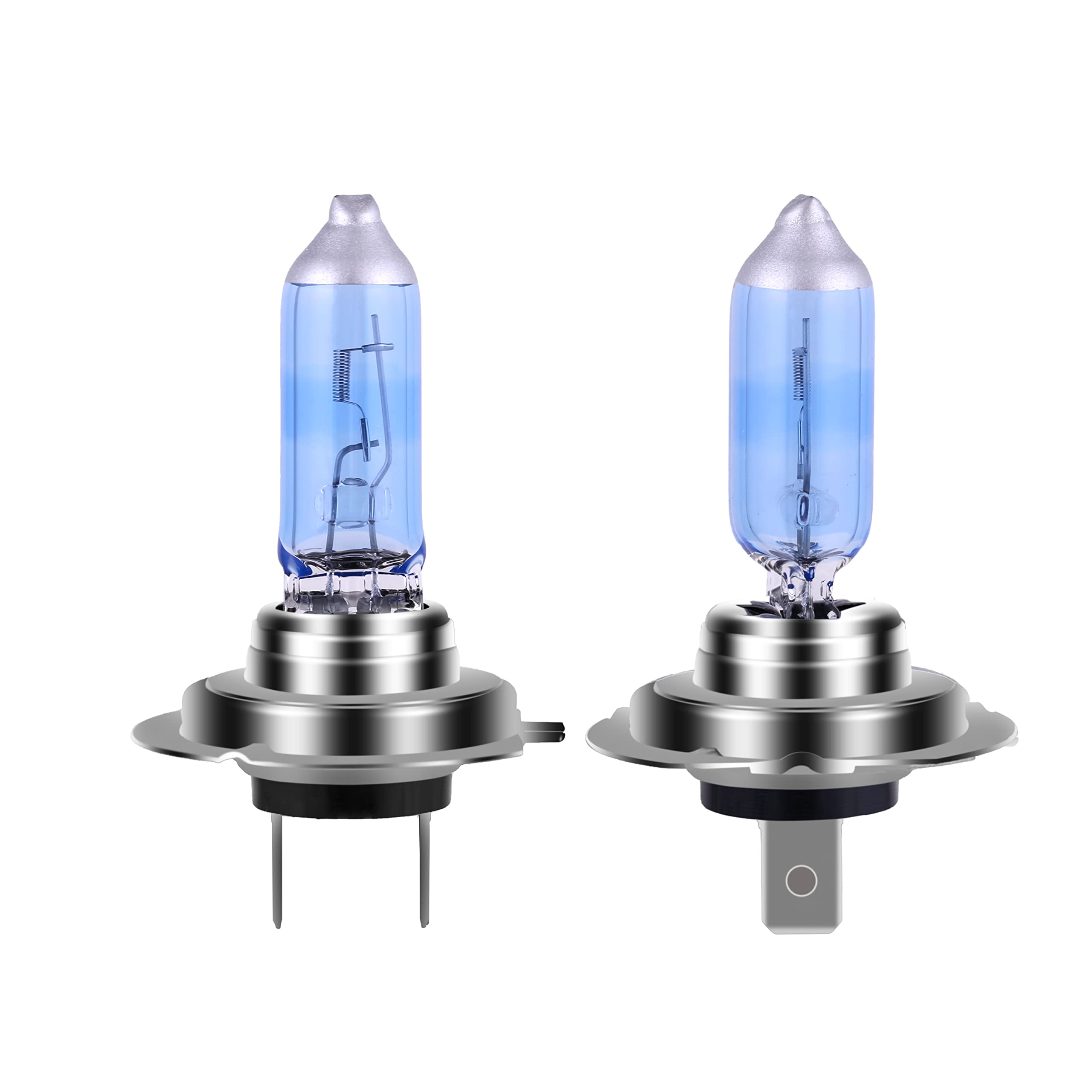 Newbrown H7 Halogen Headlight Bulb With Super White Light Long Life Replacement Px26D 12V/55W (2 Pack)