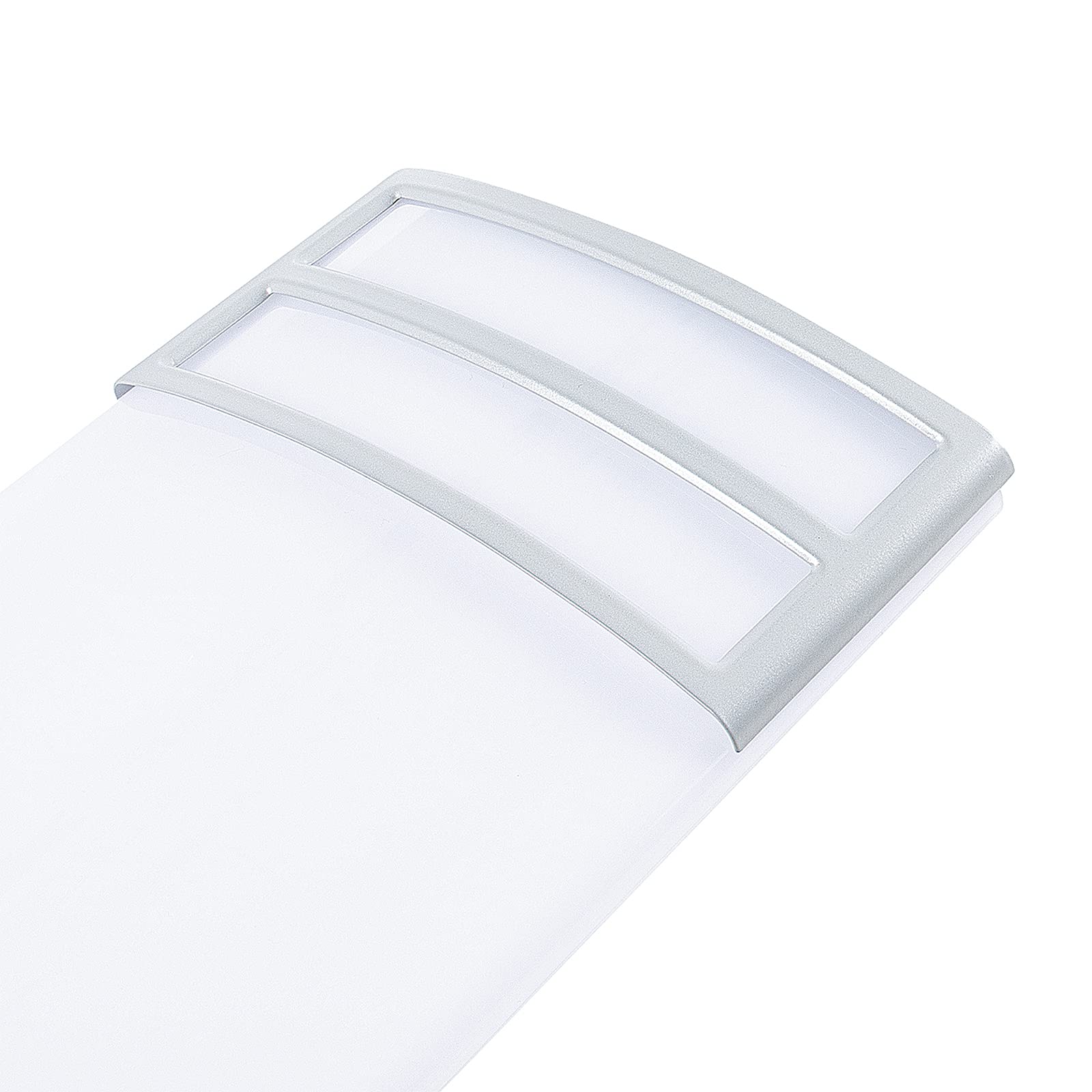 FAITHSAIL 2FT LED Light Fixture 20W, 2200lm, 4000K Neutral White, Metal, 2 Pack