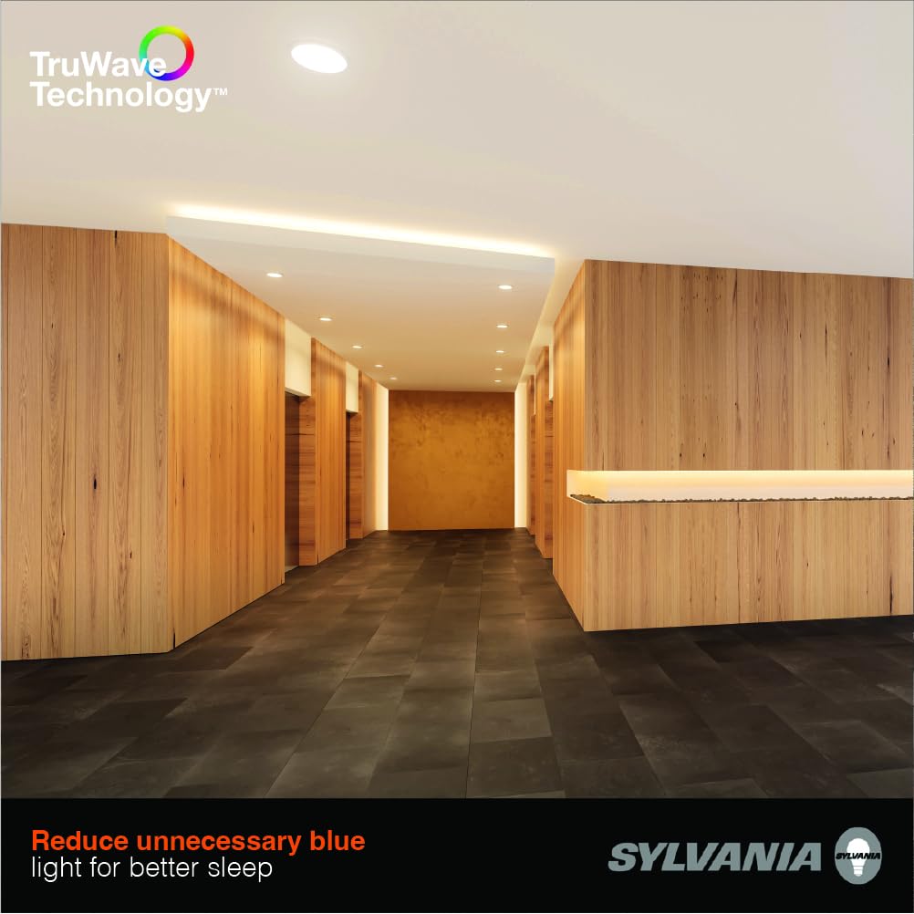 LEDVANCE TruWave BR40 LED Light Bulb, 13W (85W Equivalent), Dimmable, 5 CCT 2700-5000K, Frosted Finish,