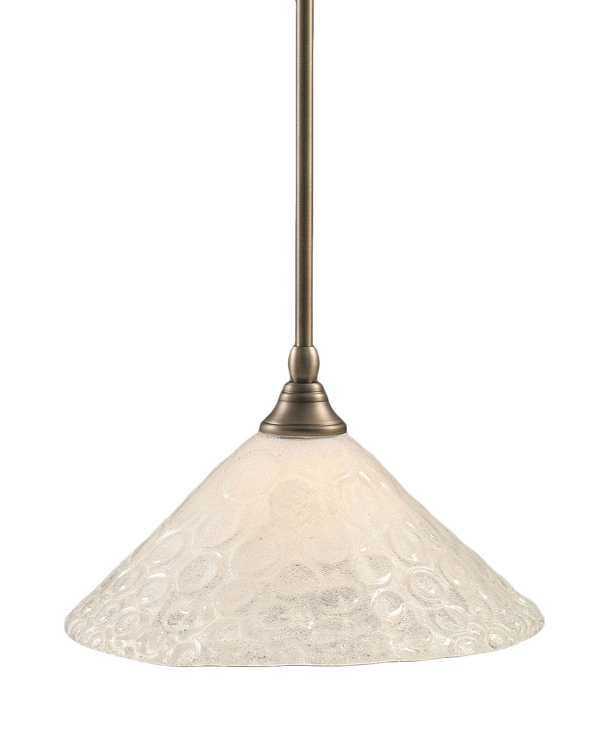 Toltec Lighting 1 Light Mini Pendant In Brushed Nickel (23-Bn-441)