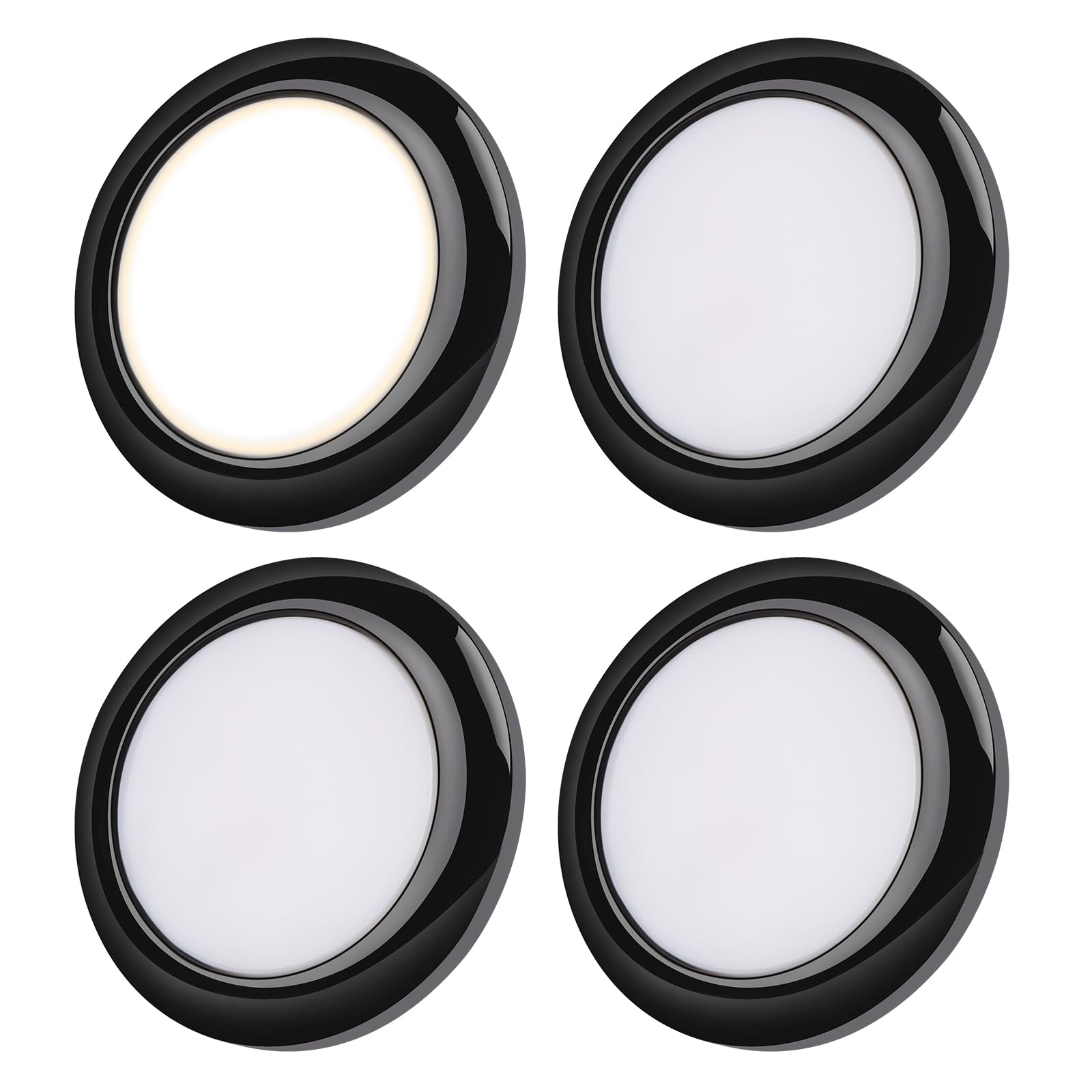 Acegoo Rv Boat Led Ceiling Light Surface Mount 12V 3    Puck Light For Camper Van Travel Trailer Truck Motorhome Car Interior Li