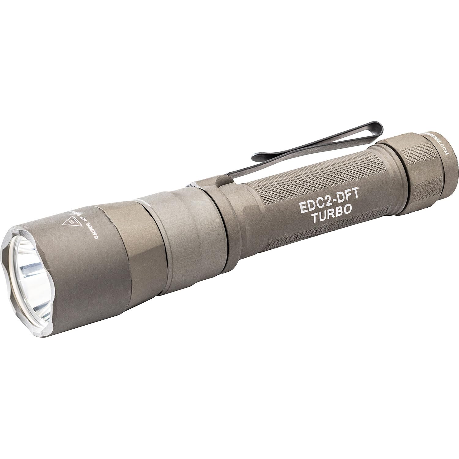 SureFire EDC2-DFT High-Candela Everyday Carry LED Flashlight, Gray