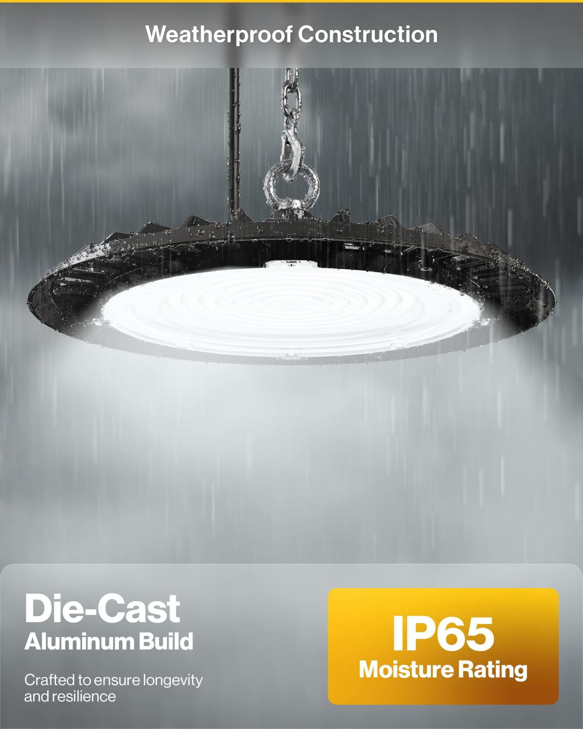 Sunco 10 Pack Ufo Led High Bay Light, Plug & Play Lighting For Warehouse, 4000K Cool White, 150W, Power Cord Included, 19500 Lm,