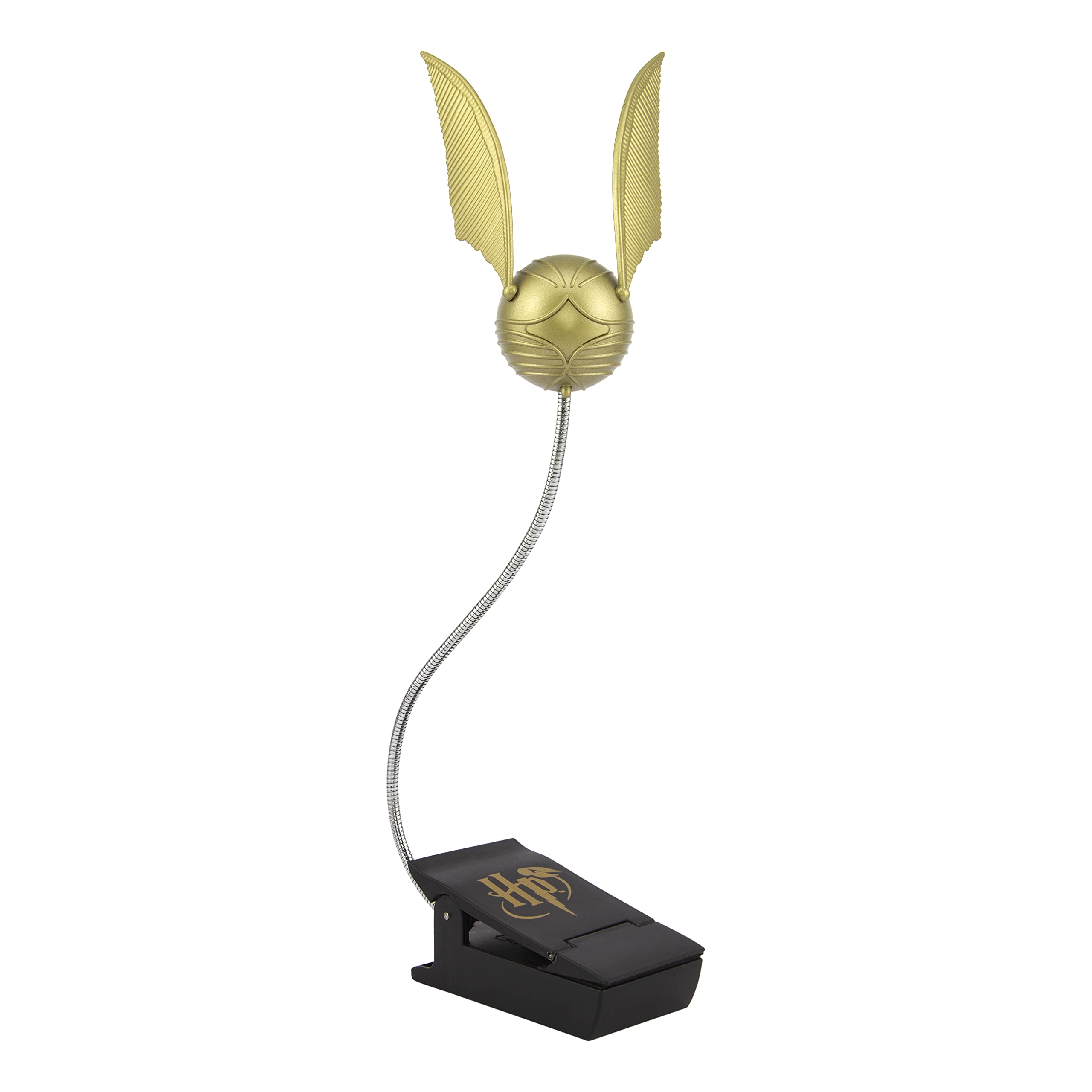 Paladone Golden Snitch Reading Light with Lumi Clip, Battery Powered, One Size, Multicolor, Model 05555