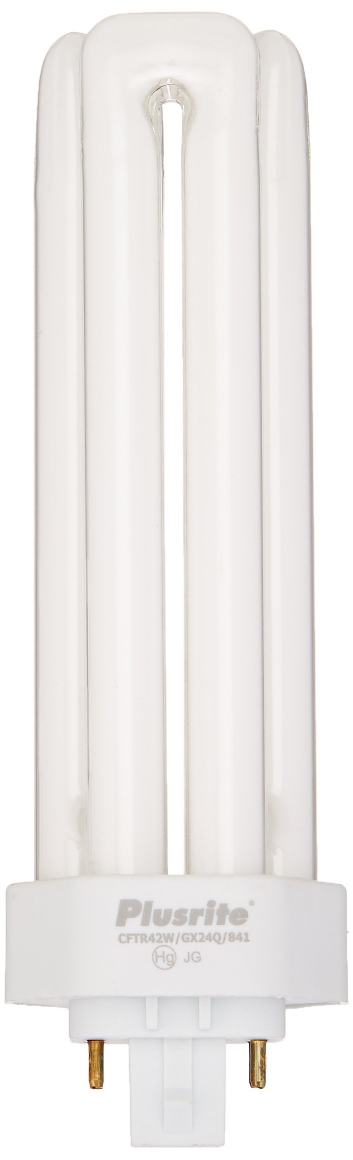 Plusrite PL42W/3U/4P/841 Triple Tube Compact Fluorescent Light Bulb - Model 4047, Copper Finish, 4 Pin Base