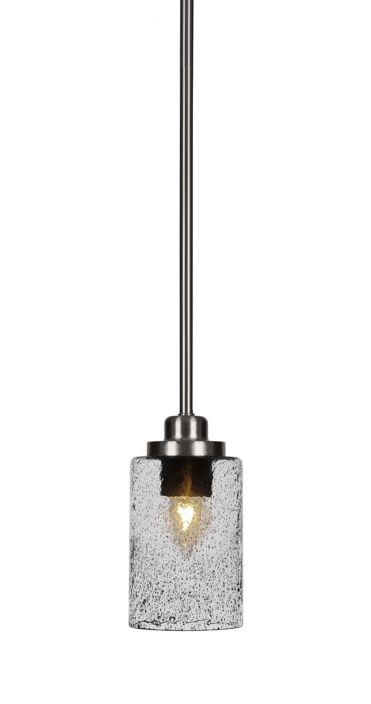 Odyssey 1 Light Mini Pendant in Brushed Nickel (2601-BN-3002)