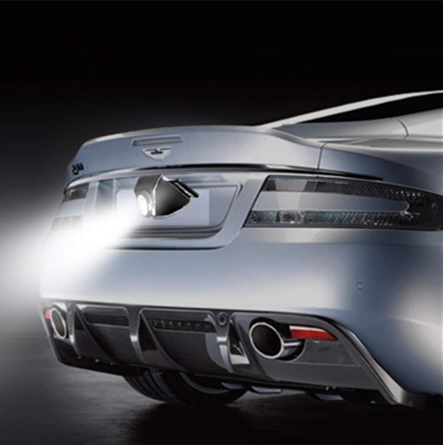 Luyed Auxiliary Back Up Parking Reverse Led Light Bulb 1200 Lumens 6500K White 3020 6-Ex Led Chipsets Enhances Night Performance Led Tail Light Camera Illumination For Car Automotive