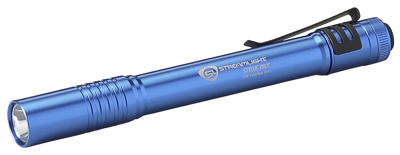 streamlight flashlight aaa Streamlight 66122 Blue Stylus Pro LED