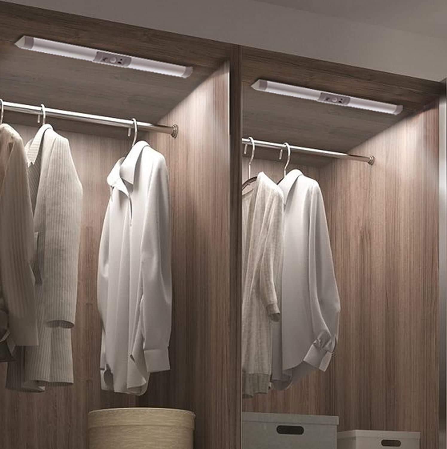 Joyzy 2 Pack Closet Lights Motion Sensor Closet Lighting With Led, Eye Protection Design For Pantry Light Automatic Wireless Lig