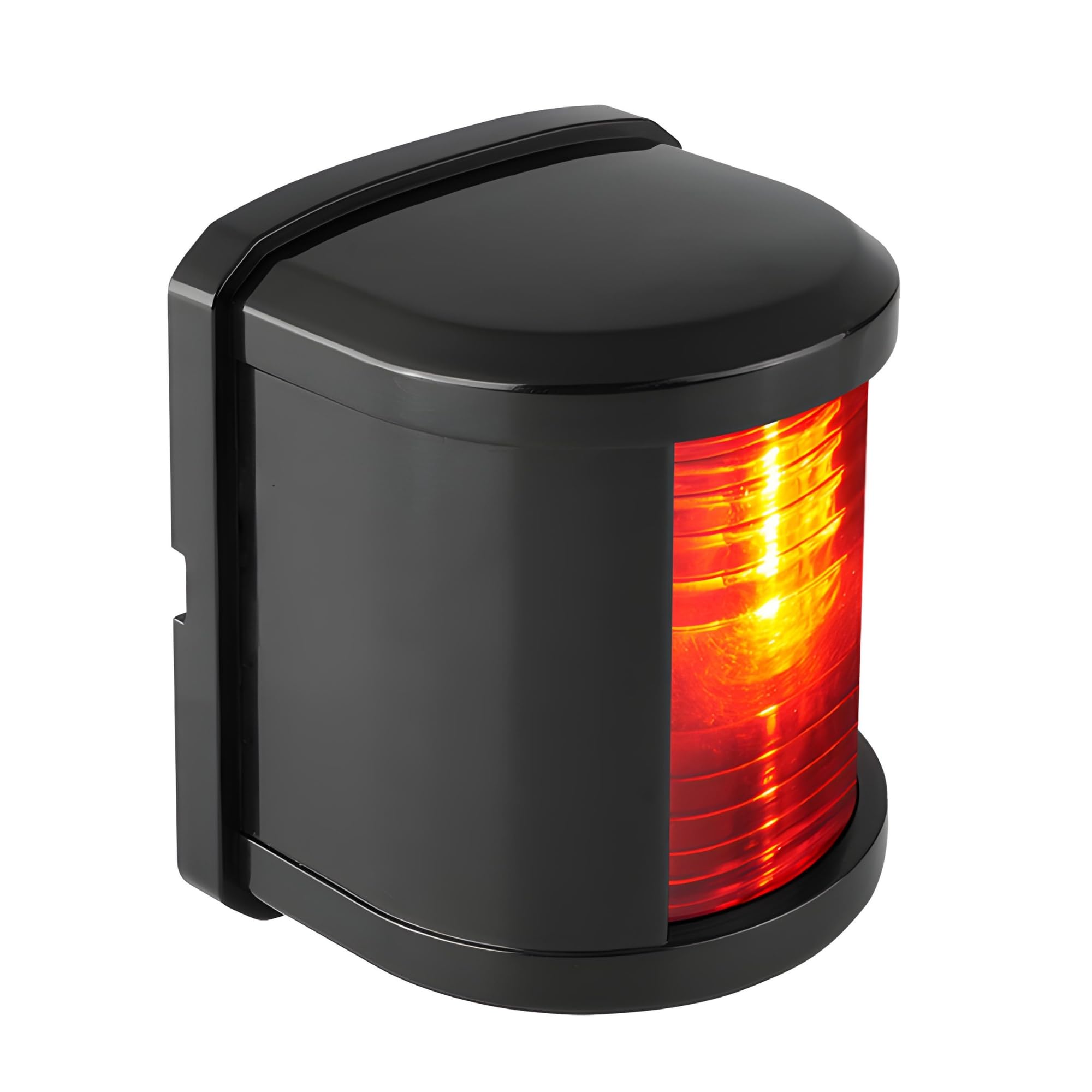 SEAFLO LED Red Port Navigation Light – 12V, 1W, IP67 Waterproof, 2NM Visibility, Model SFNL011-LB-02, for Boats Under 65 ft