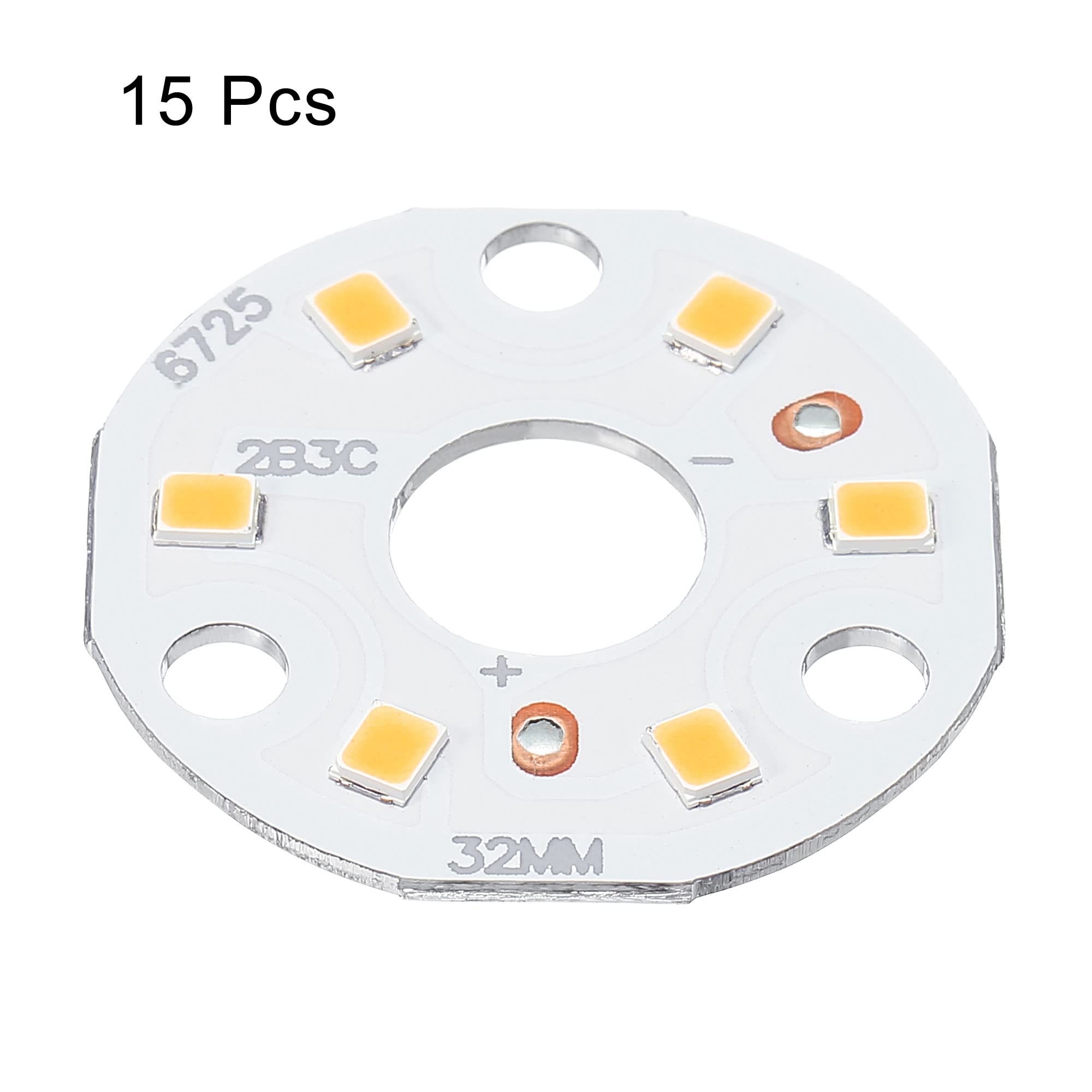 Meccanixity Cob Led Light Chip Bead 3W 120Lm 3000-3200K 32Mm 9-11Vdc Energy Saving Bulb For Spotlight Floodlight Replacement War