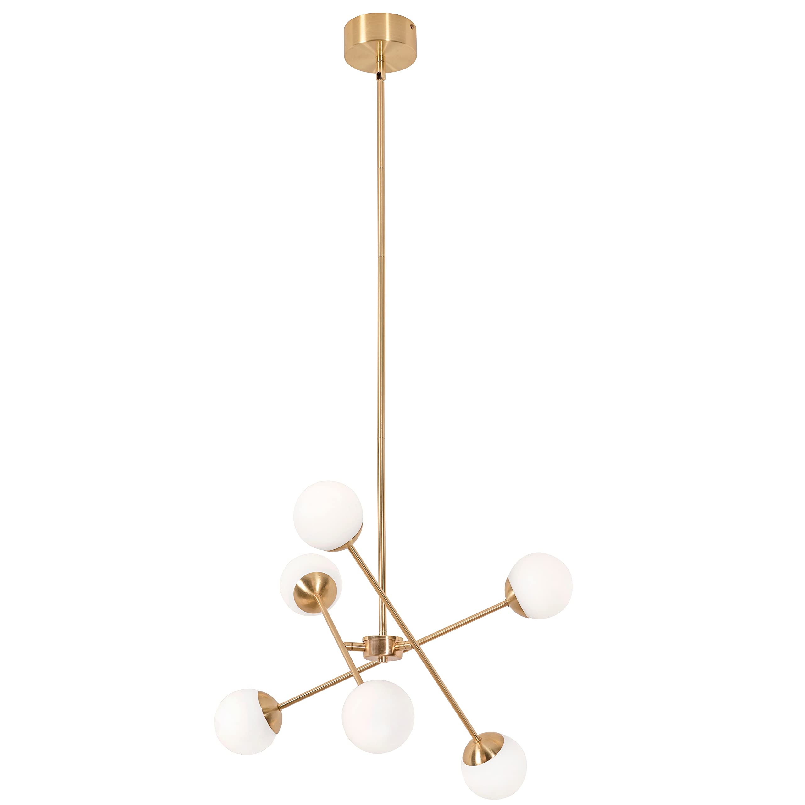 AFX Pearl 24 LED Pendant - Satin Brass