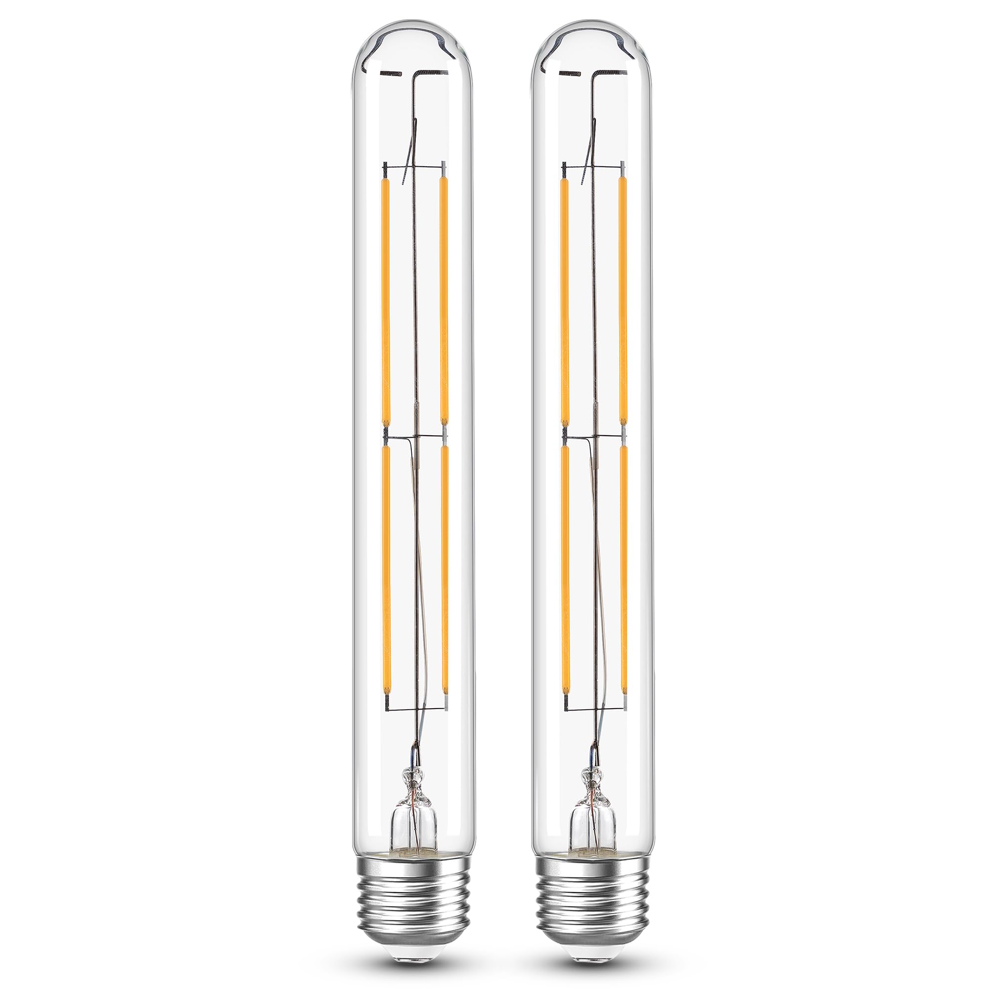 Sphoon 6W Dimmable T10 8.9Inch Led Bulb E26 Light Bulb Equal 60 Watt 225 Long Led Light Bulb Ac120V Warm White 2700K Edison 750L
