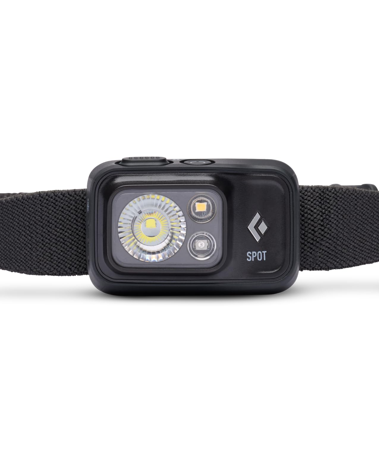 Black Diamond Spot 400 Led Headlamp, Waterproof And Dimmable Battery Powered Headlamp For Camping, Hiking, Running, Work With Red Light Headlamp Mode, Black