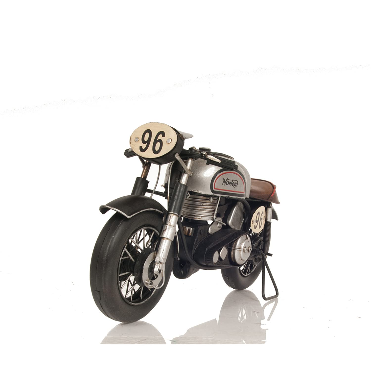 Old Modern Handicrafts 1952 Norton Manx 1:8 Metal Handmade Motorcycle Scaled Model - An Exotic Decoration Piece For Motorcycle E