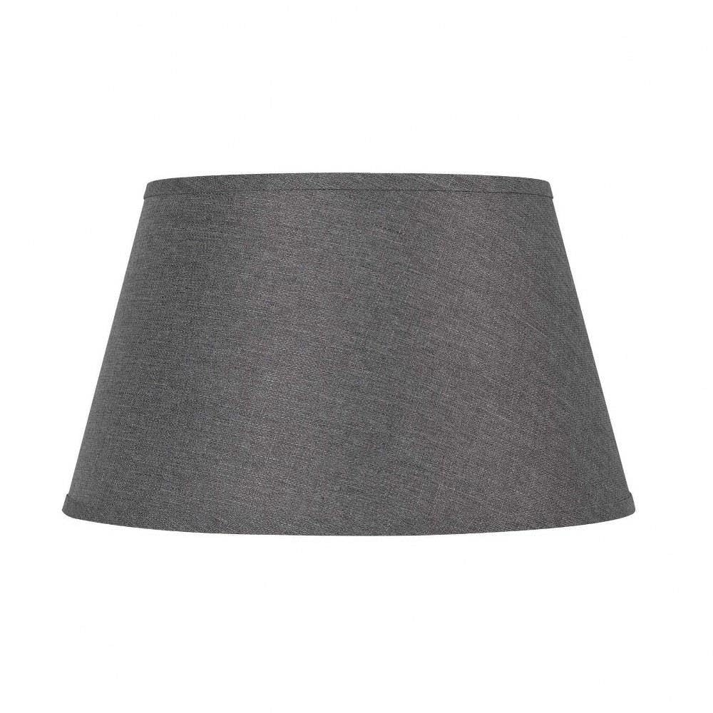 Cal Lighting SH-8112-18C Transitional Shade in Gray Finish, 18.00 inches