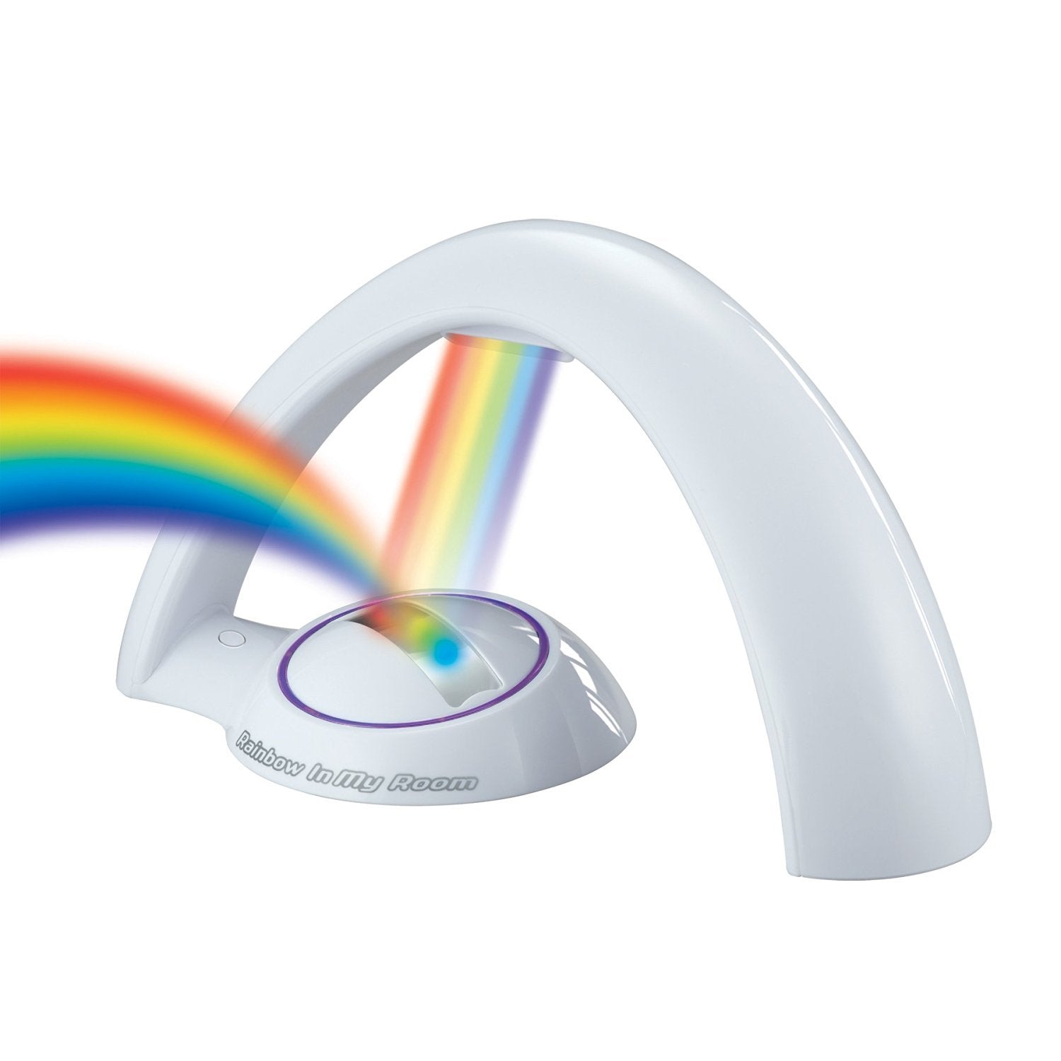 Uncle Milton Rainbow In My Room Night Light Projector - White Plastic, Model 2063