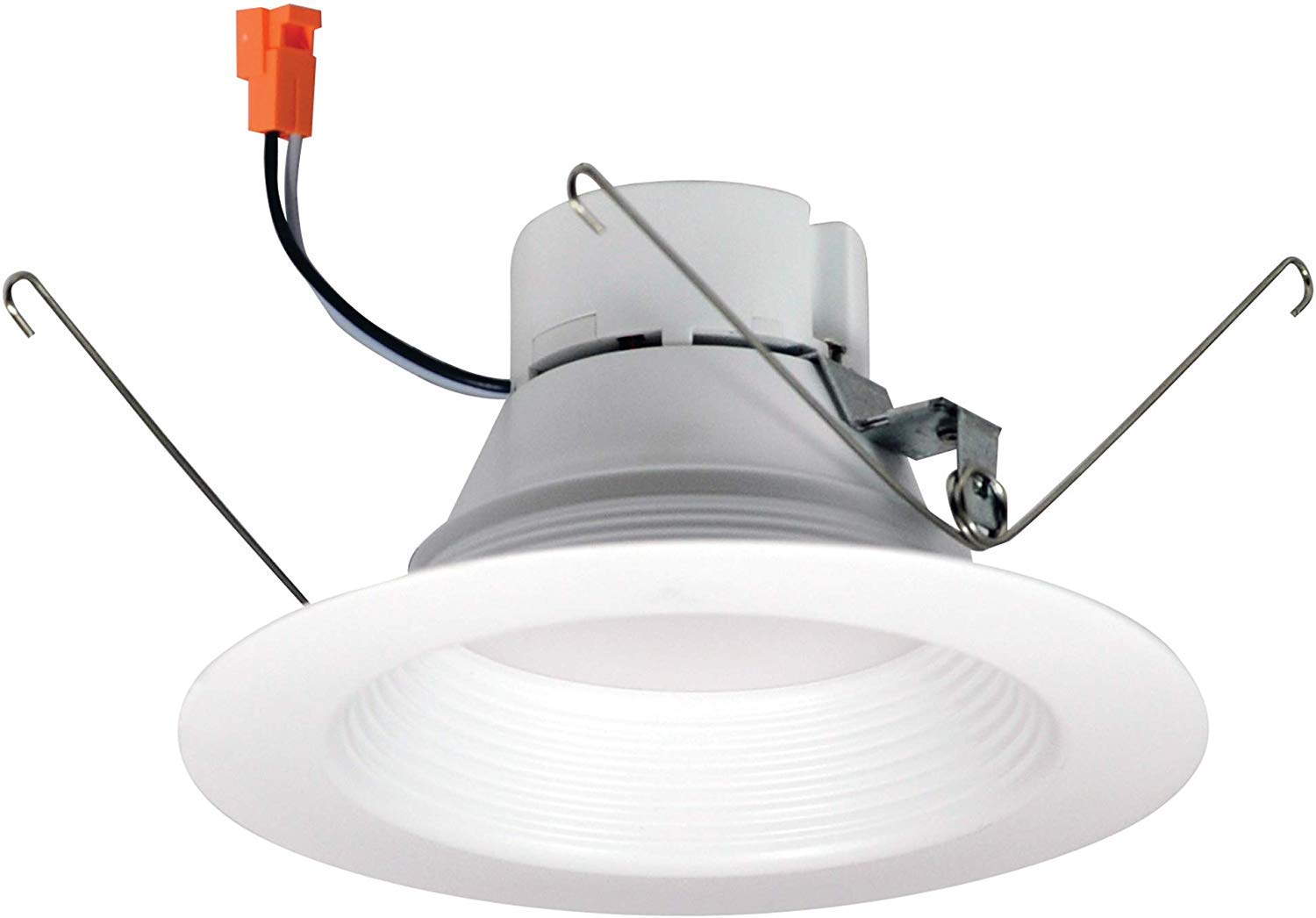 Nora Lighting NOXAC-563227WW, 2700K, 5 Inch Or 6 Inch Baffle LED Retrofit Fixture,120 Volt, Round, 12.5-Watt,90 CRI, 750 Lumens,