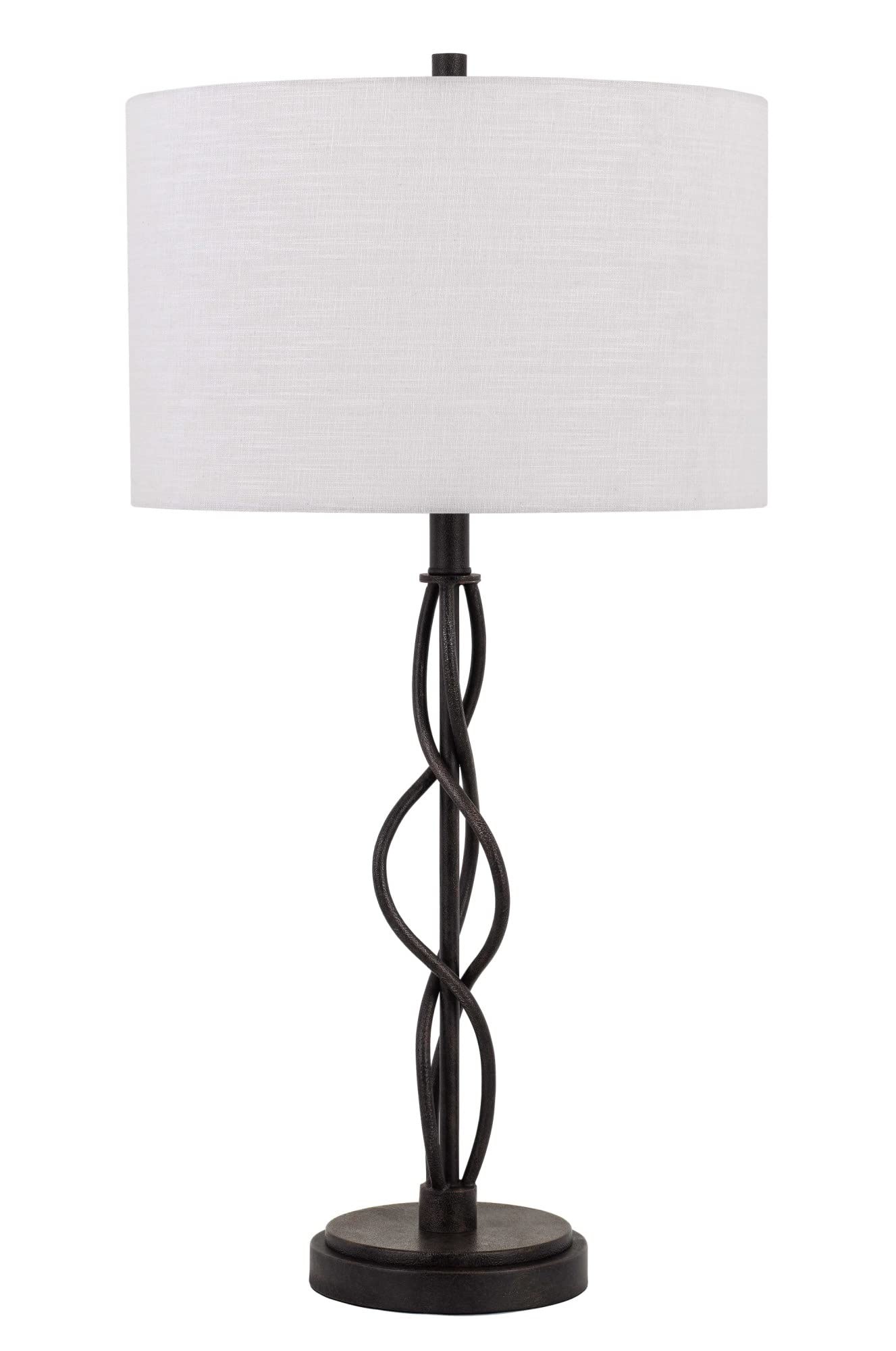 Cal Lighting BO-2857TB Transitional One Light Table Lamp from Antony Collection in Bronze / Dark Finish, 17.00 inches