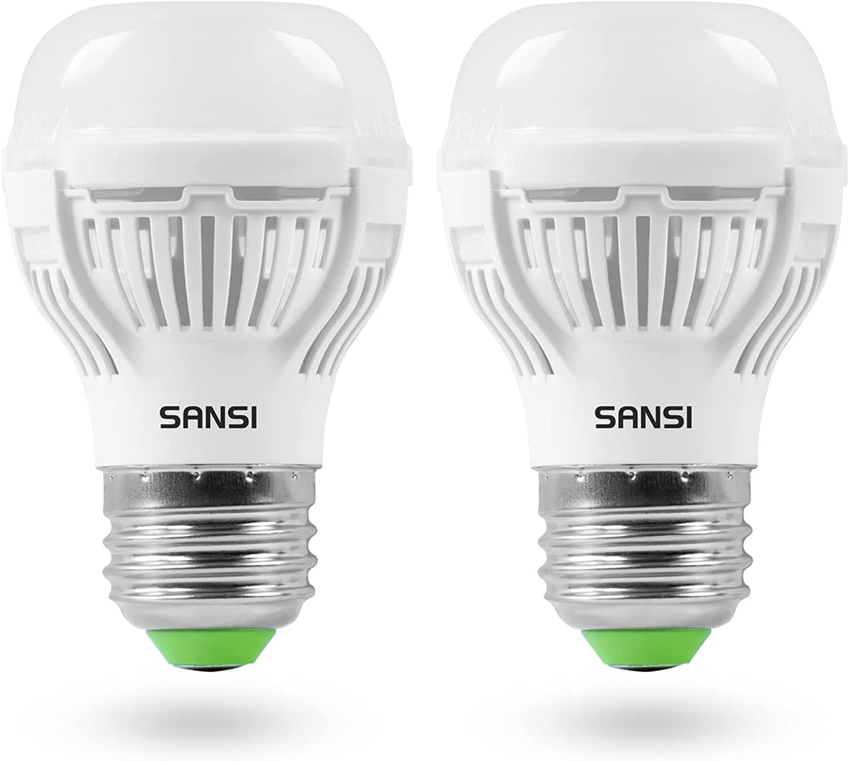 Sansi 60W Equivalent Led Light Bulbs, 22-Year Lifetime, 2 Pack 900 Lumens Led Bulbs With Ceramic Technology, 5000K Daylight 9W N