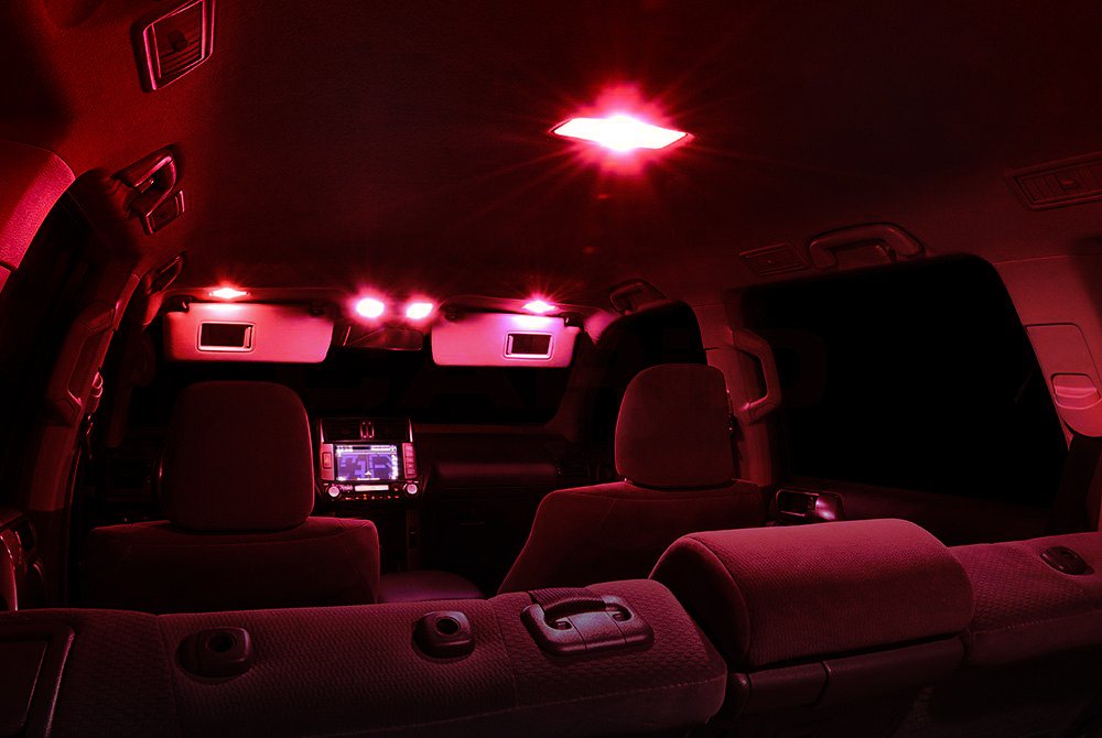 Xtremevision Interior Led For Mazda Rx-8 Rx8 2004-2014 (5 Pieces) Red Interior Led Kit + Installation Tool
