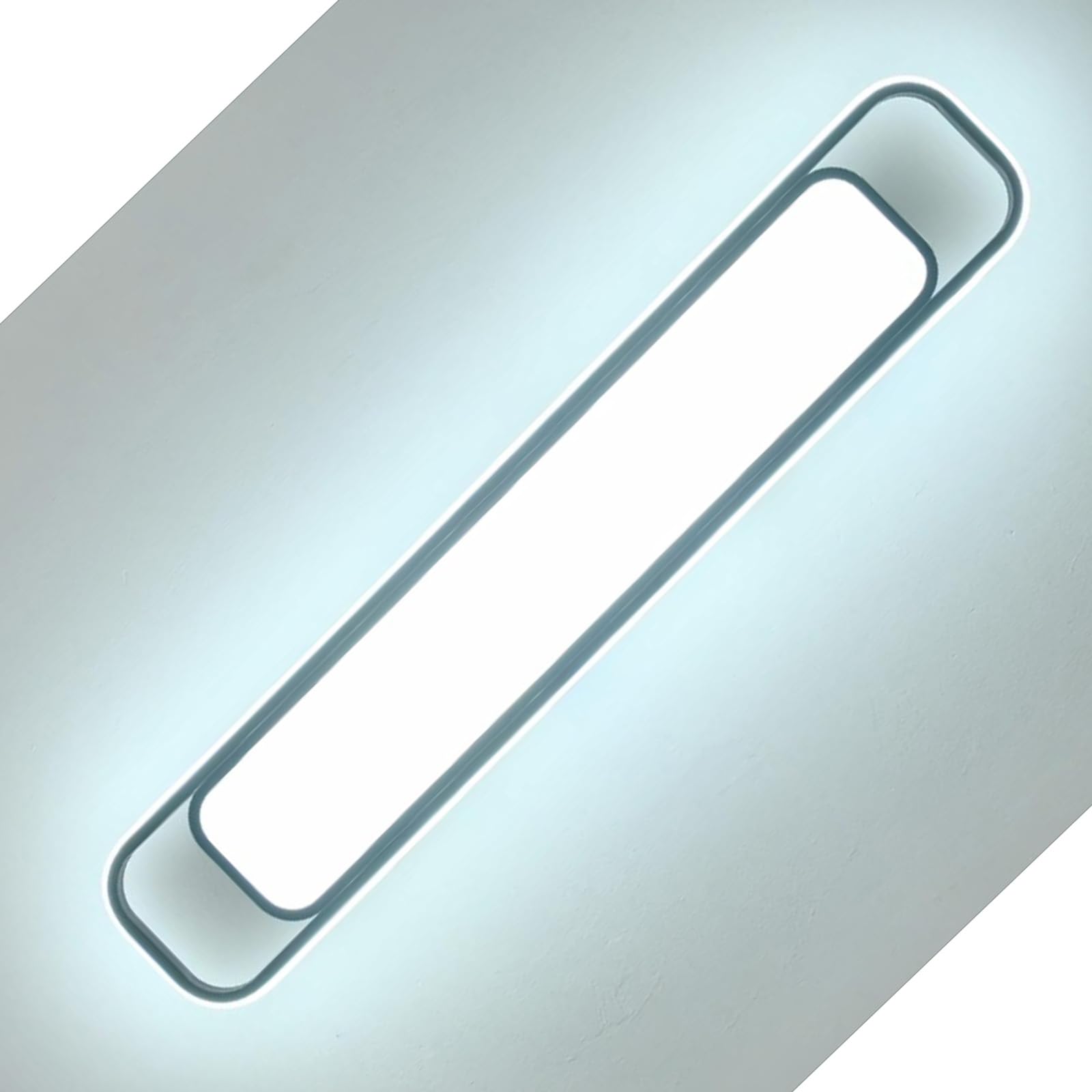 Oranoor Modern Led Ceiling Lighting With Remote  70W Dimmable Black Linear Flush Mount Light Fixture  39.4 Low Profile Lights Fixture Long Led Ceiling Lamp For Kitchen Bedroom Living Room Hallway