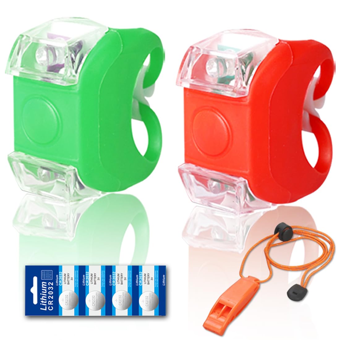 Botepon Marine Boat Bow Lights, Red And Green Led Navigation Lights, Kayak Accessories, Marine Safety Lights Battery Operated For Boat Pontoon Kayak Yacht Motorboat Vessel Dinghy Catamaran