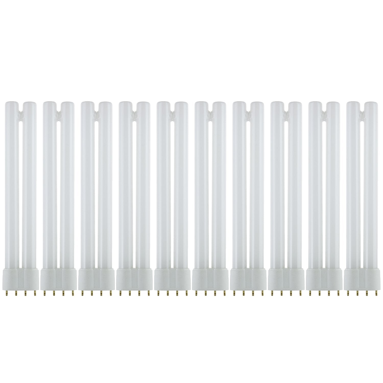 Sunlite FT18DL/835 Compact Fluorescent Plug-in Tube Light, 18 Watts 120 Volts, 10000 Rated Hours, 2G11 4-Pin Base, 1200 Luments,