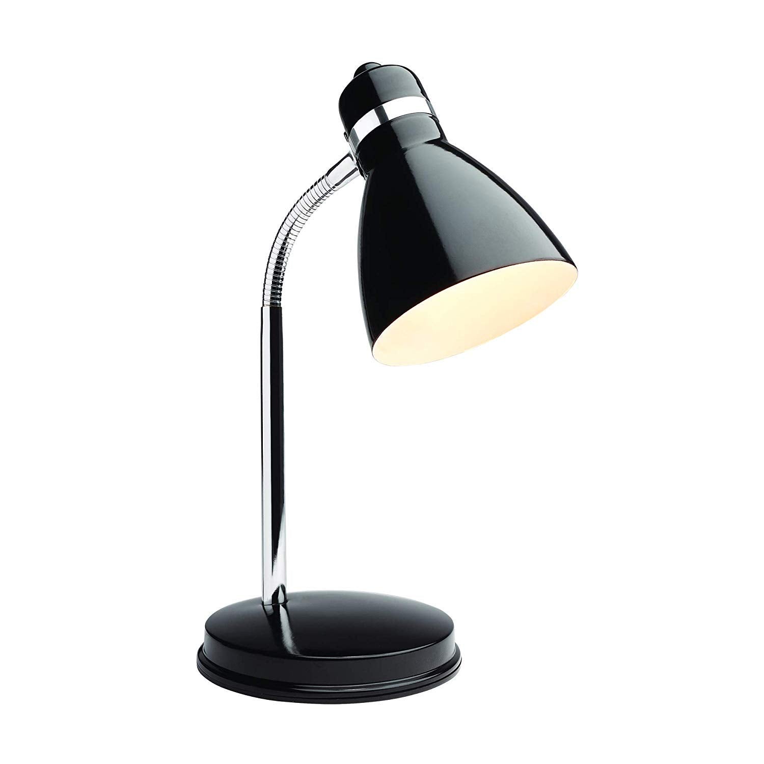 Newhouse Lighting 3W Classic Students LED Desk Lamp, Black