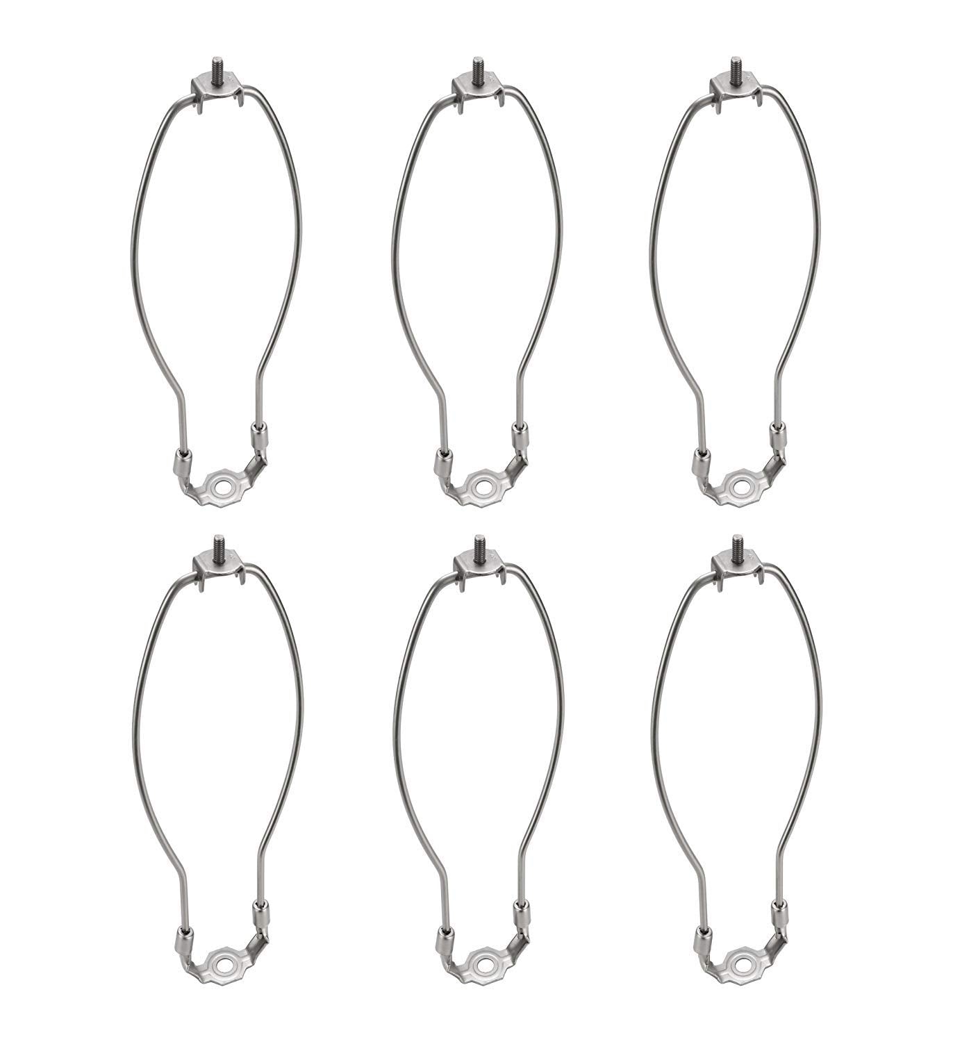 Aspen Creative 20008-26 11 Lamp Harp with Saddle Finish, 6 Pack, Satin Nickel