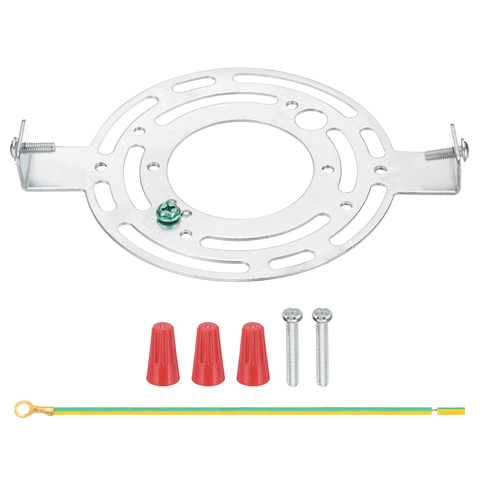 Patikil 140Mm (5.5'') Universal Light Fixture Mounting Bracket Kit, Light Crossbar Round Ceiling Plate With Screw For Wall Light
