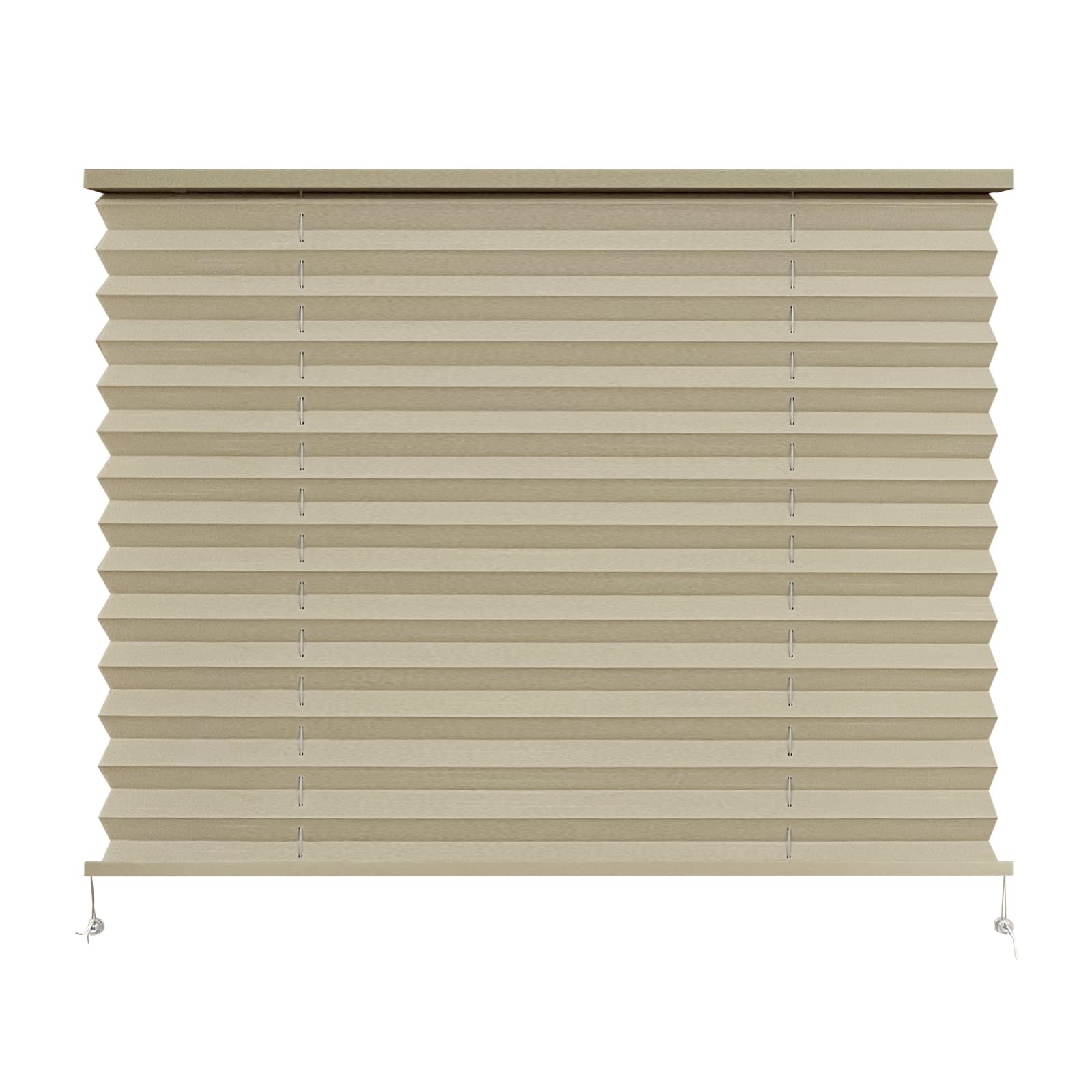 Dulepax Rv Blinds,Rv Pleated Shades,Rv Blinds Pleated Shades, 32'' W X 24'' L Cappuccino Rv Window Shades,Camper Blinds,Rv Windo